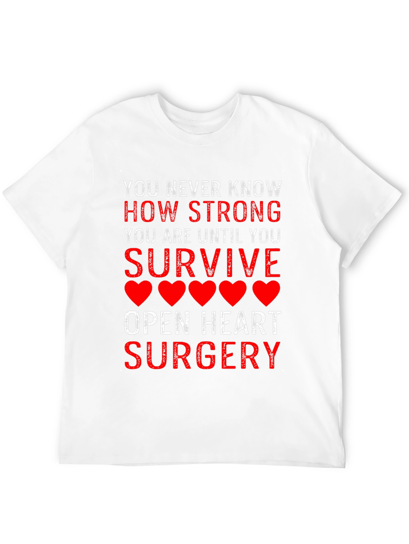 Strong Survivor Open Heart Surgery Tee