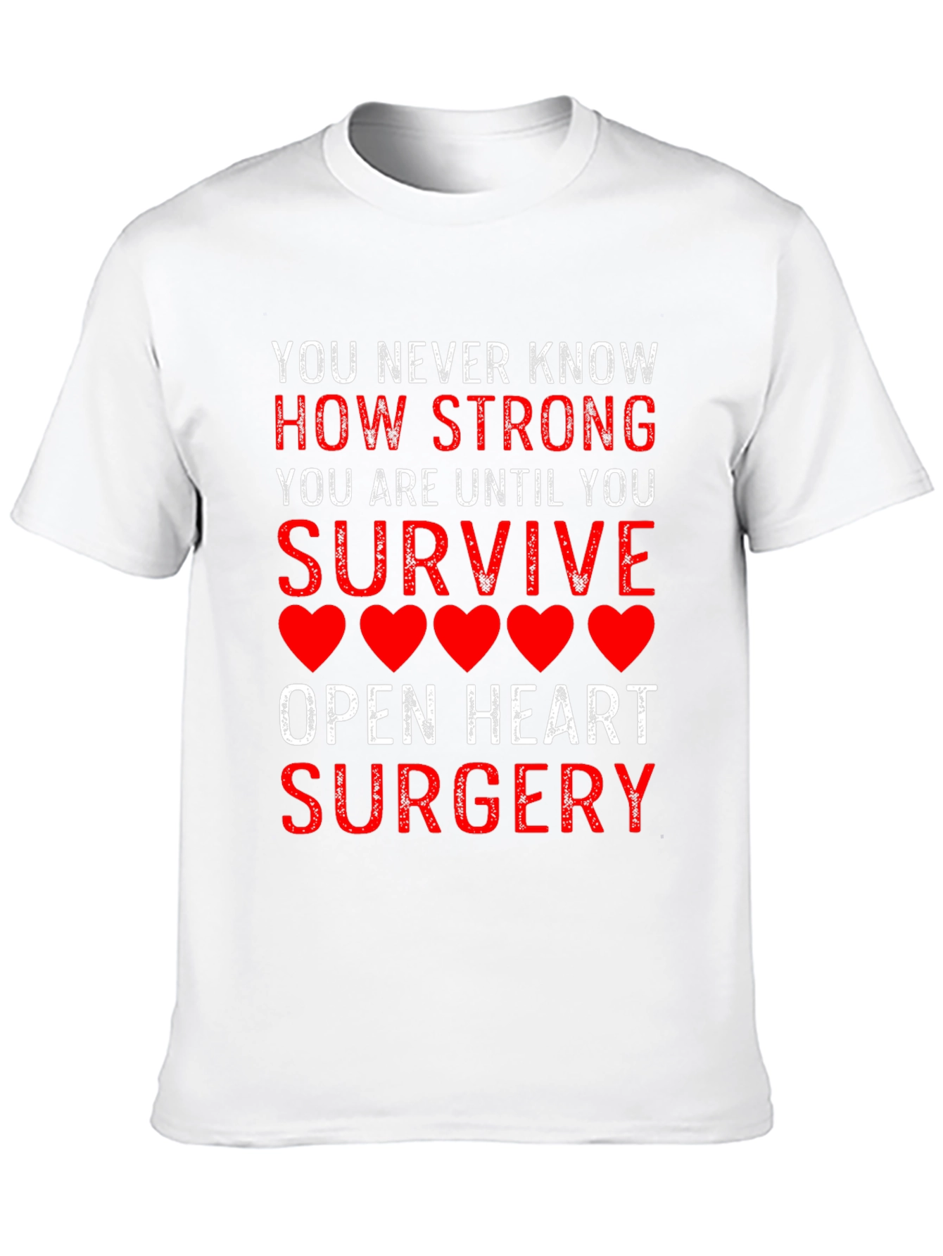 Strong Survivor Open Heart Surgery Tee