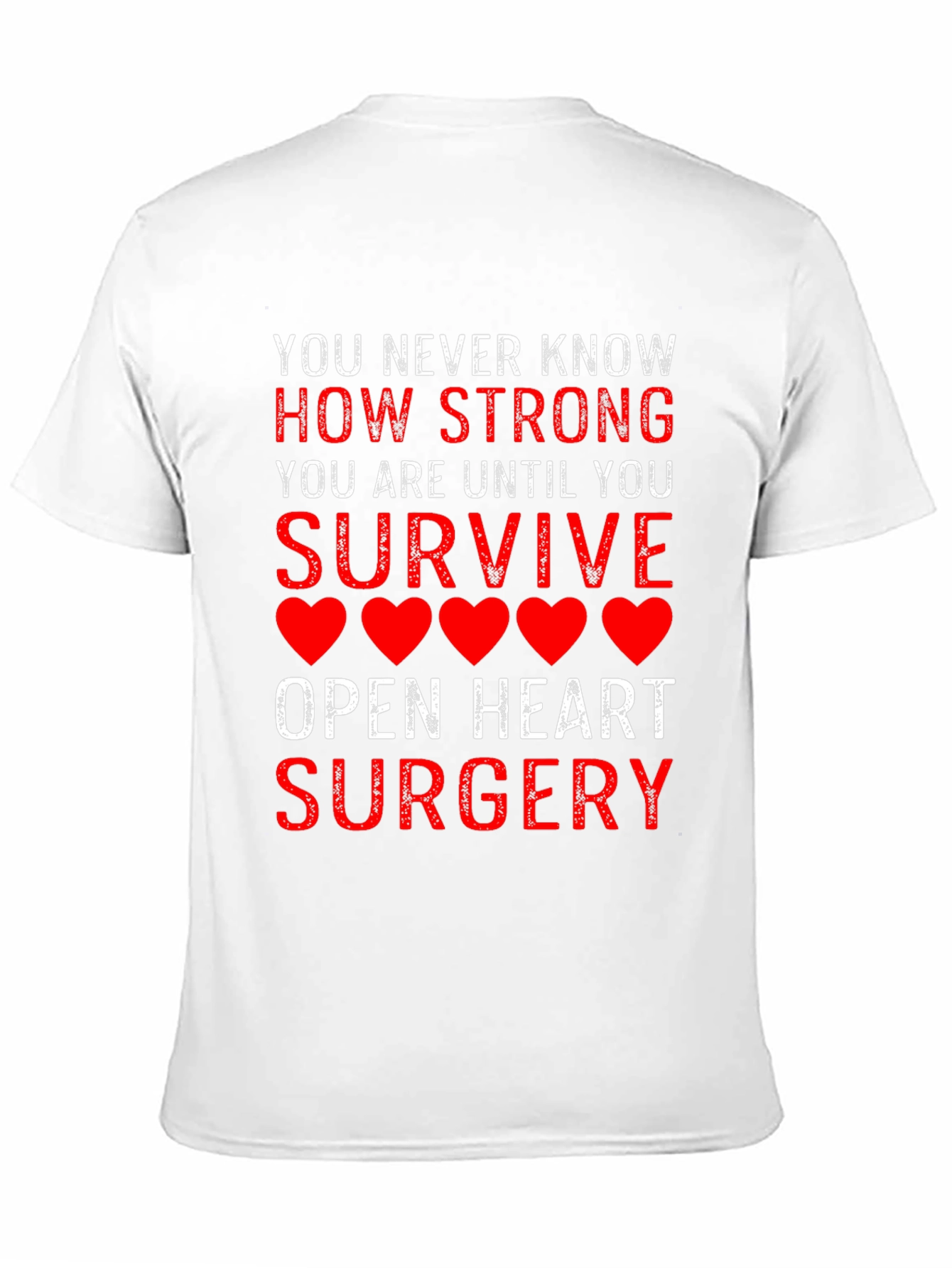 Strong Survivor Open Heart Surgery Tee
