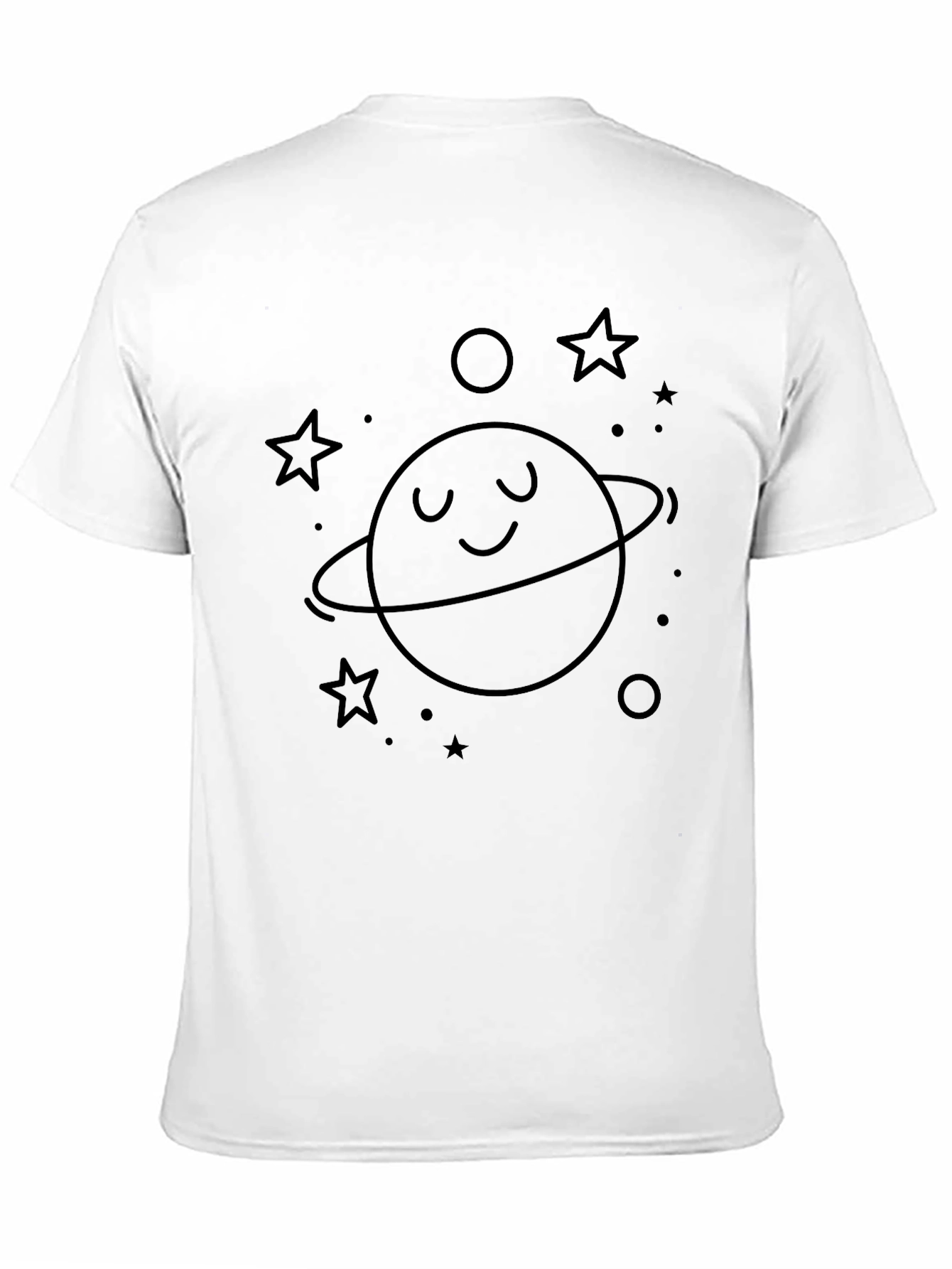 Whimsical Planet Graphic T-Shirt