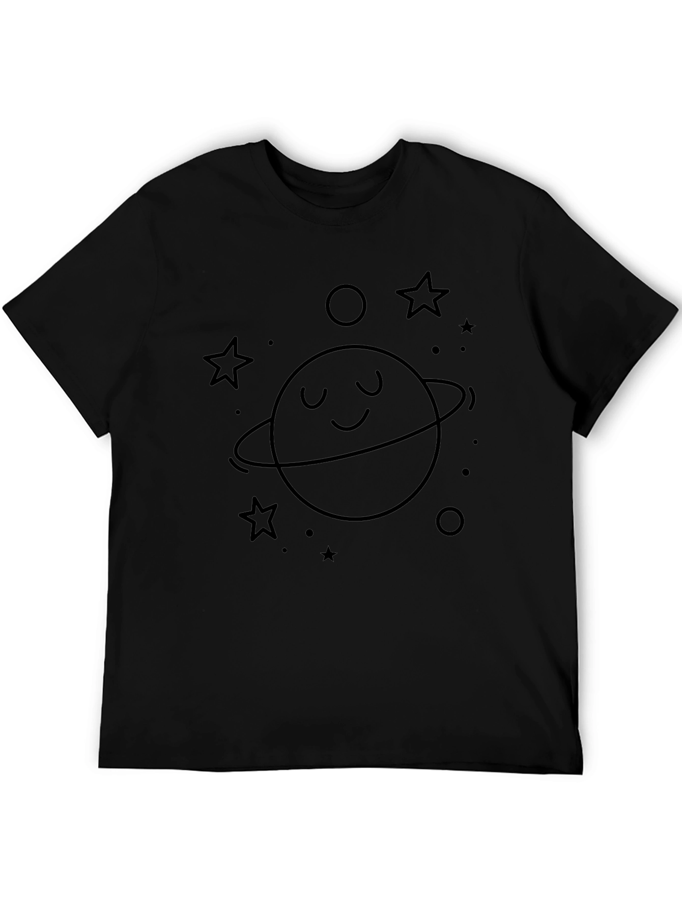 Whimsical Planet Graphic T-Shirt