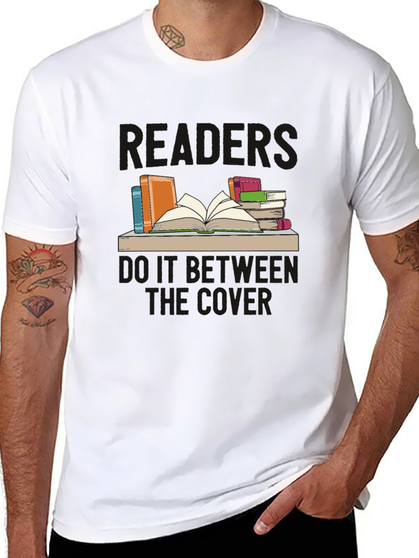 Readers Do It Between the Covers T-Shirt