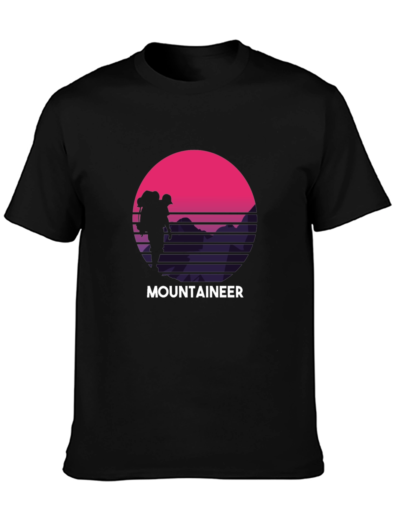 Mountaineer Retro Graphic T-Shirt