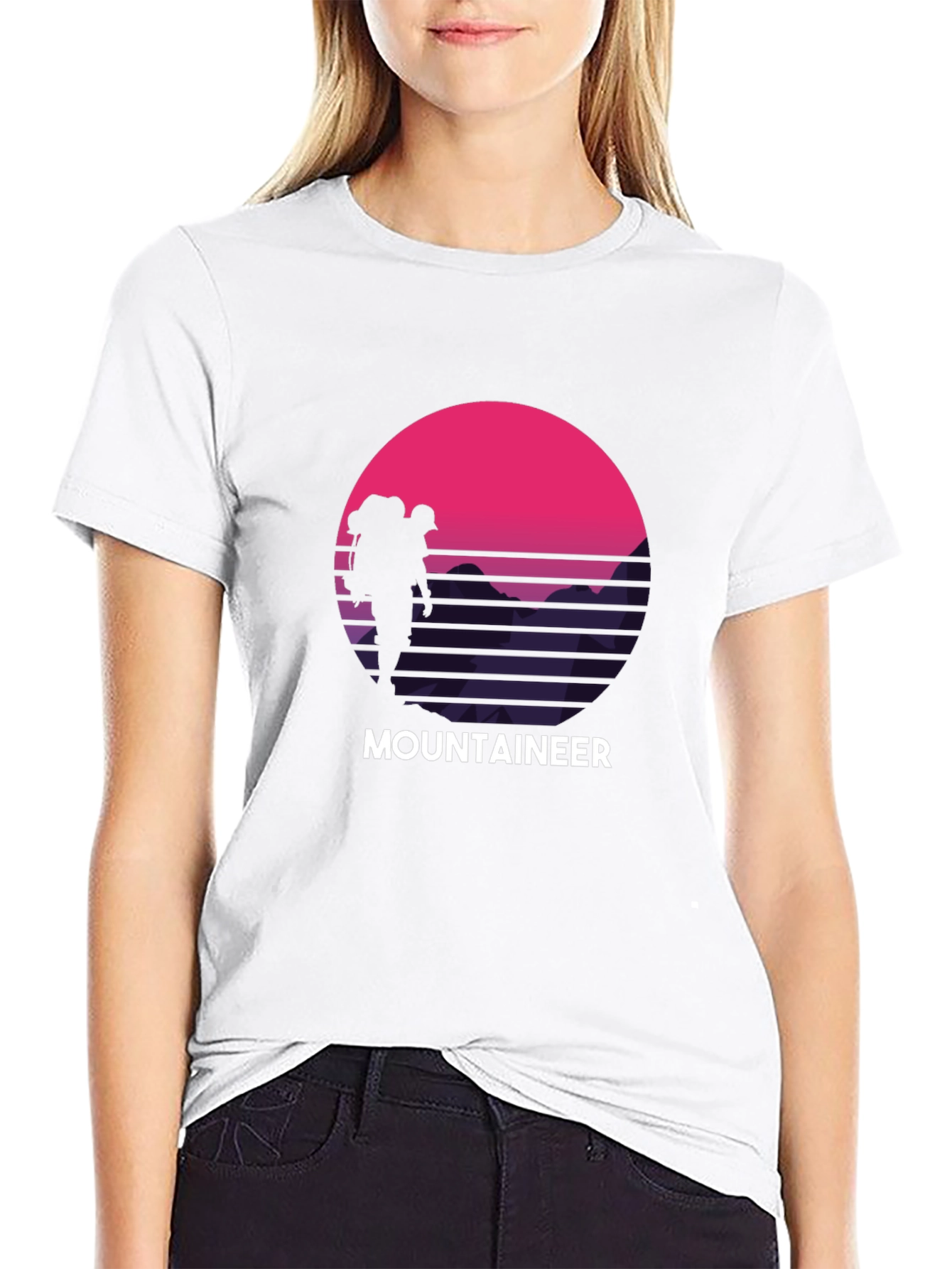 Mountaineer Retro Graphic T-Shirt