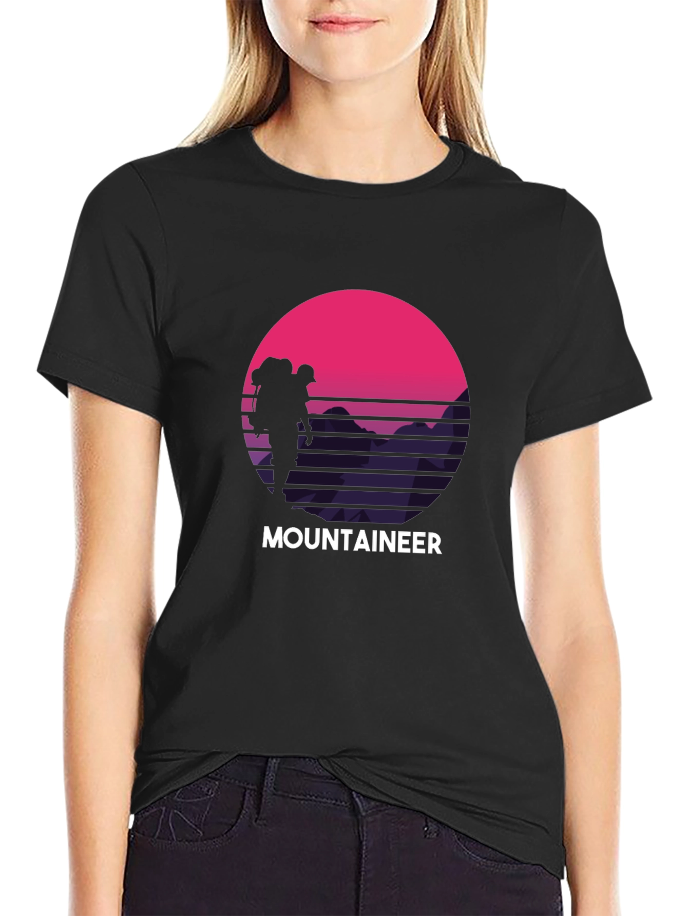 Mountaineer Retro Graphic T-Shirt