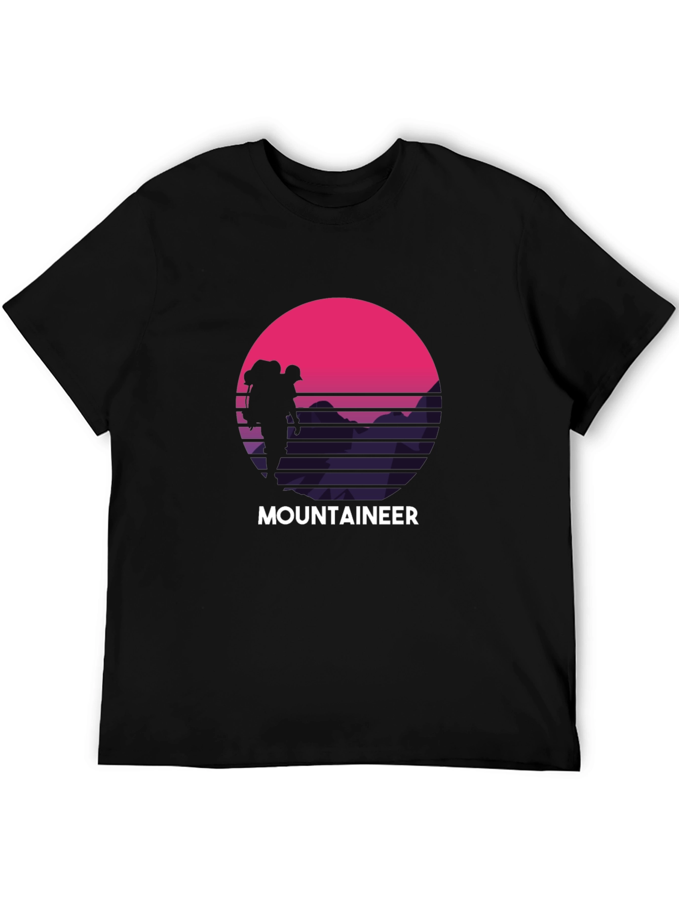 Mountaineer Retro Graphic T-Shirt