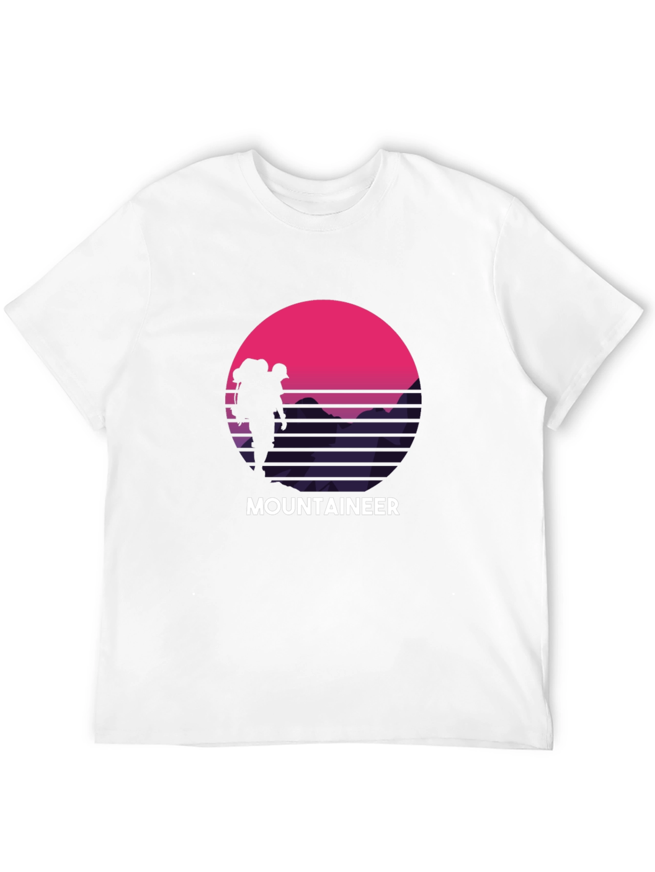 Mountaineer Retro Graphic T-Shirt