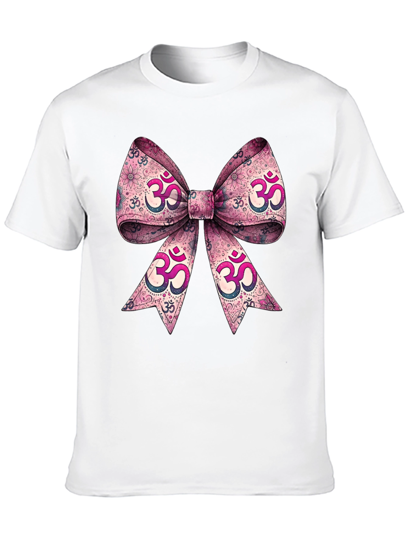 Om Symbol Bow T-Shirt