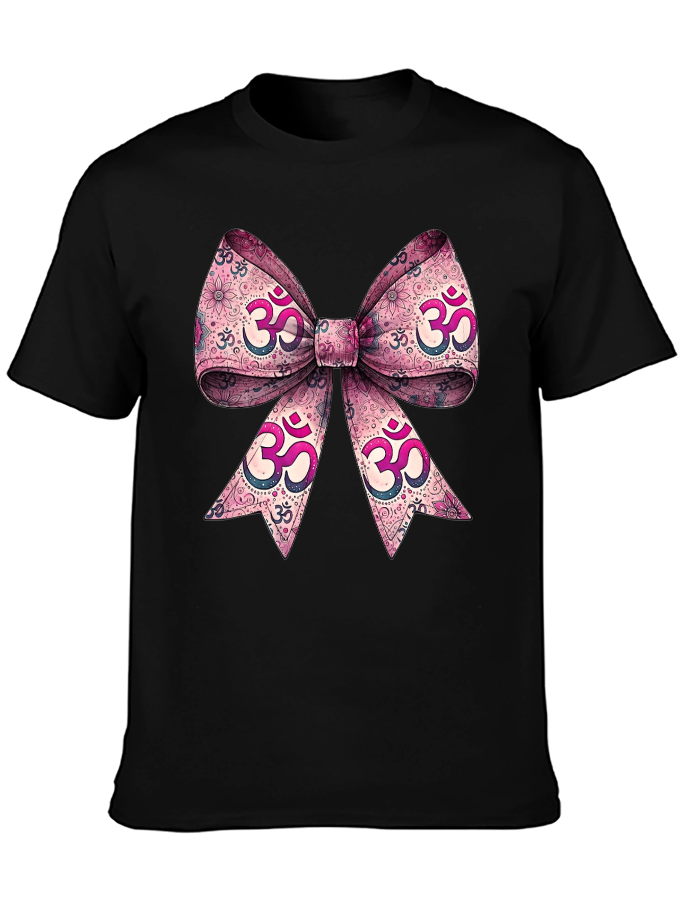 Om Symbol Bow T-Shirt