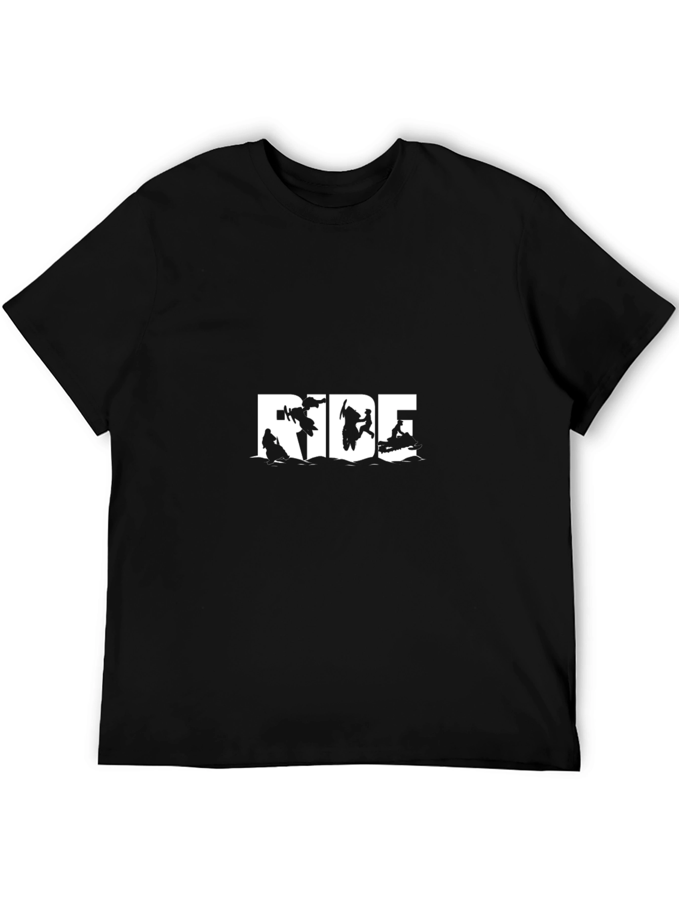 Black Ride Graphic Tee - Adventure Ready