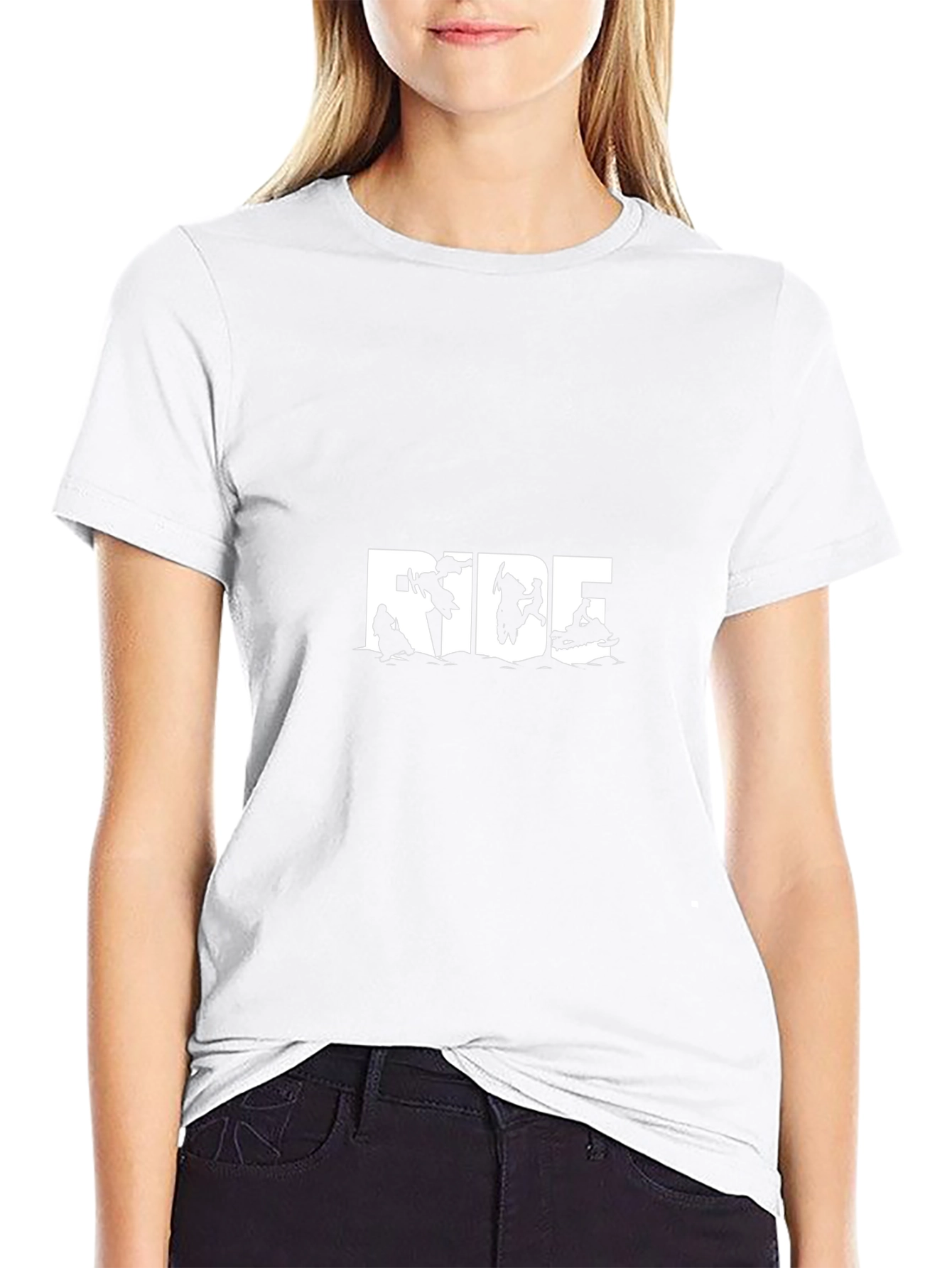 Black Ride Graphic Tee - Adventure Ready