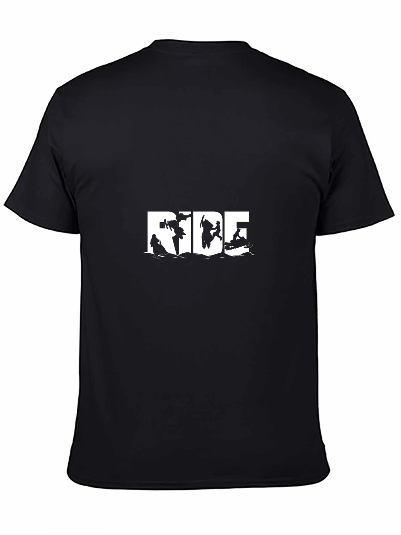 Black Ride Graphic Tee - Adventure Ready