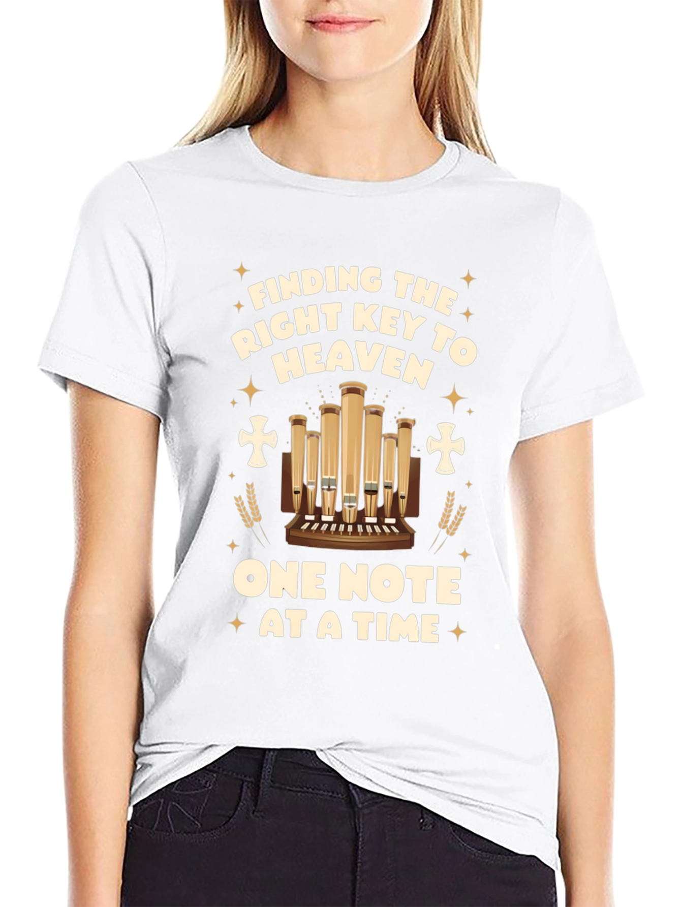 Musical Heaven T-Shirt: Finding The Right Key