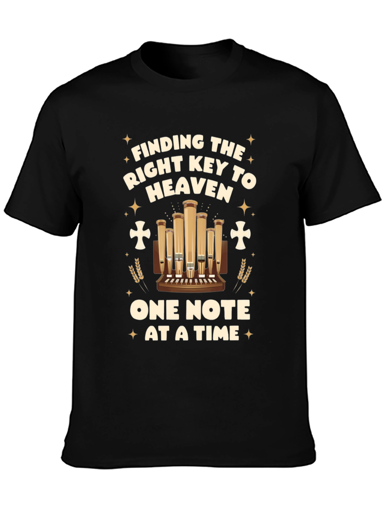 Musical Heaven T-Shirt: Finding The Right Key