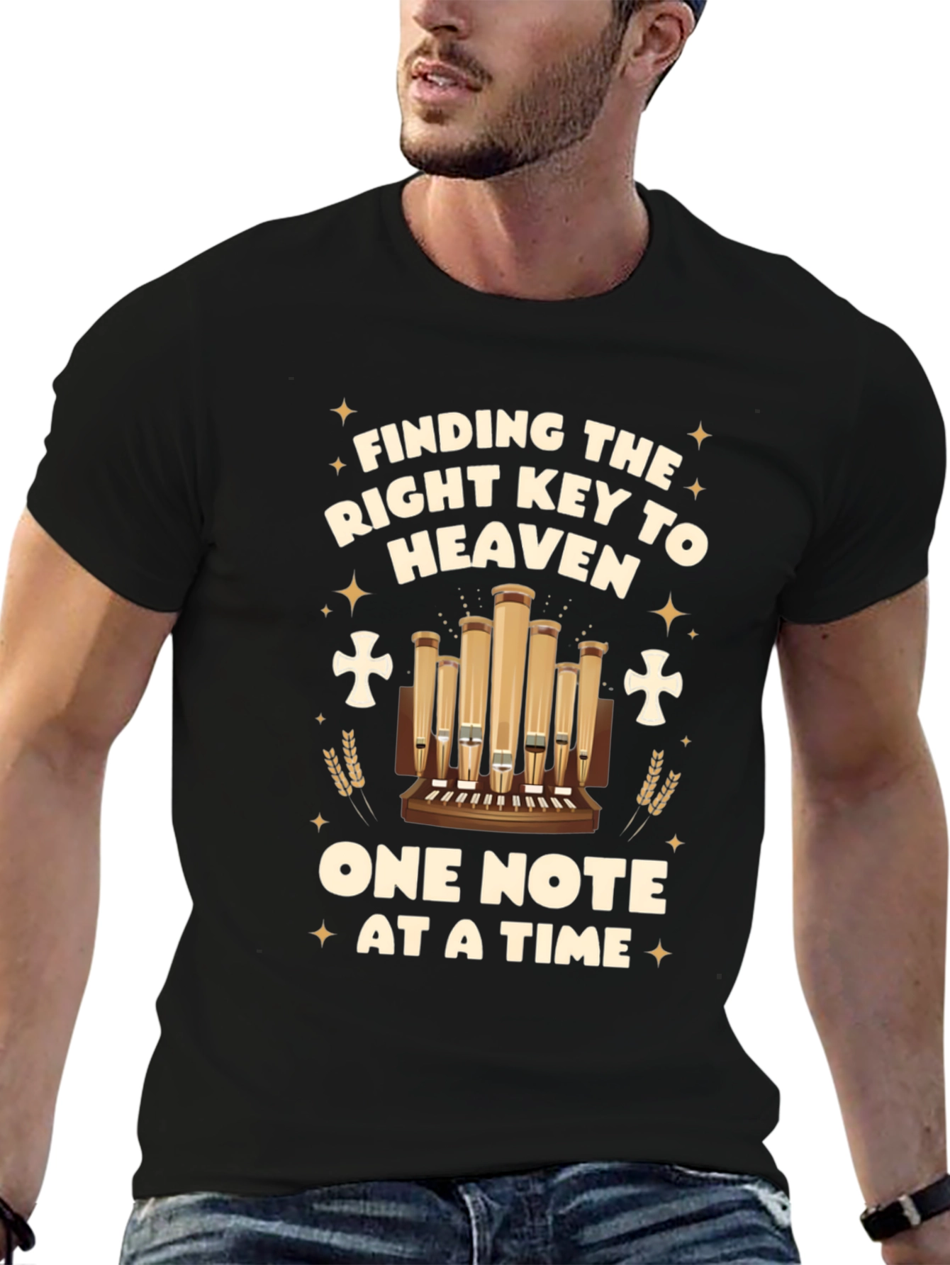 Musical Heaven T-Shirt: Finding The Right Key
