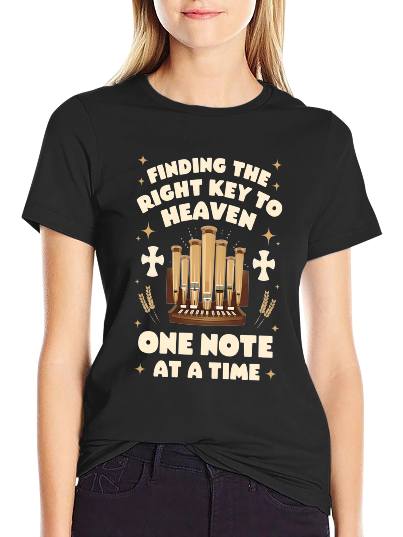 Musical Heaven T-Shirt: Finding The Right Key