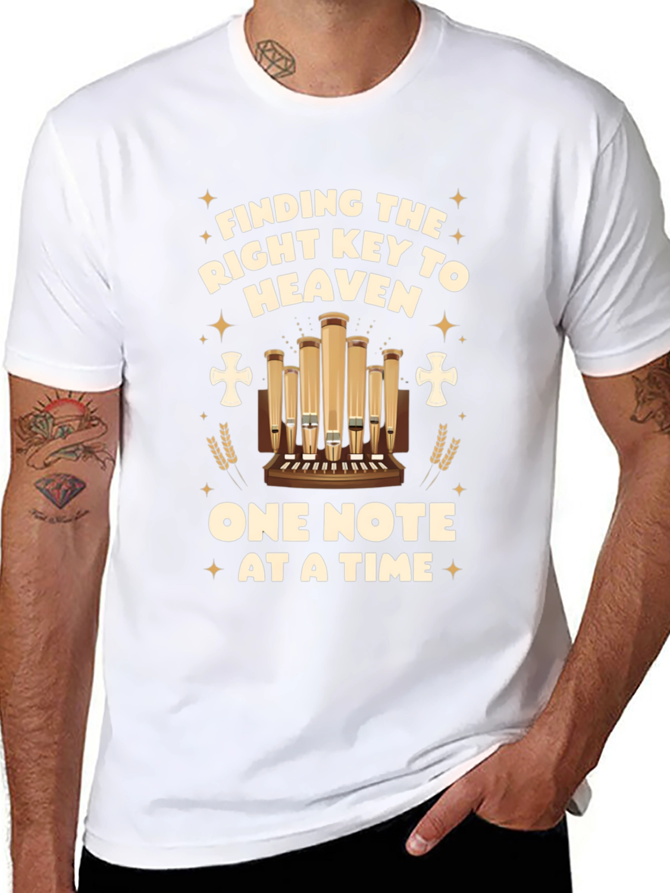 Musical Heaven T-Shirt: Finding The Right Key