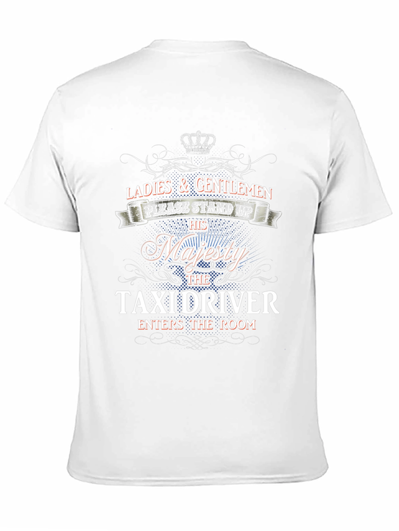Majesty Taxi Driver Graphic T-Shirt