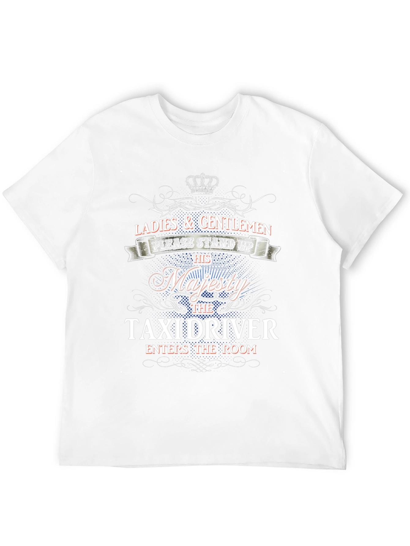 Majesty Taxi Driver Graphic T-Shirt