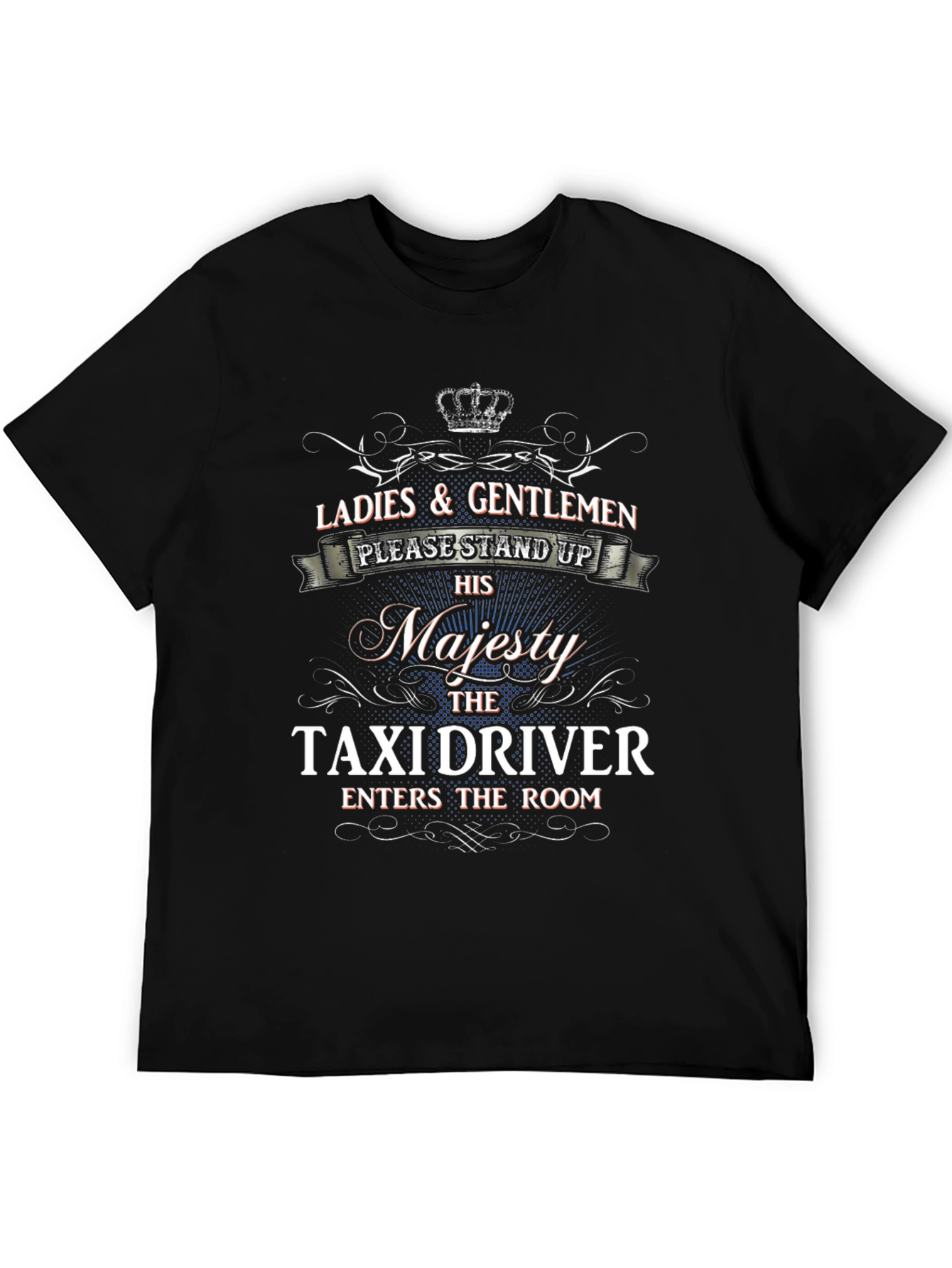 Majesty Taxi Driver Graphic T-Shirt