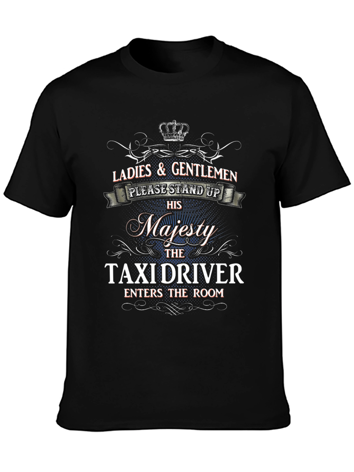 Majesty Taxi Driver Graphic T-Shirt