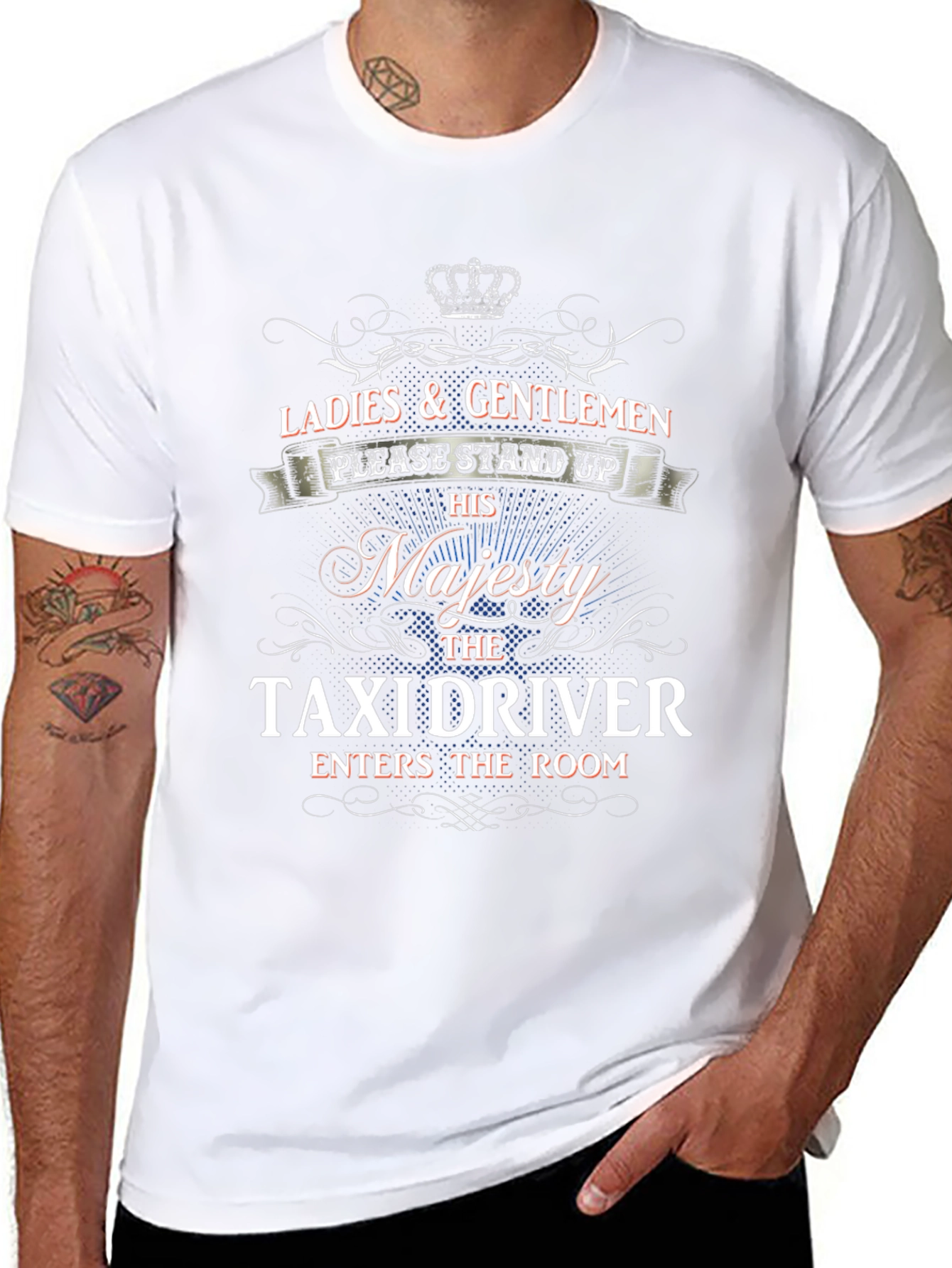 Majesty Taxi Driver Graphic T-Shirt