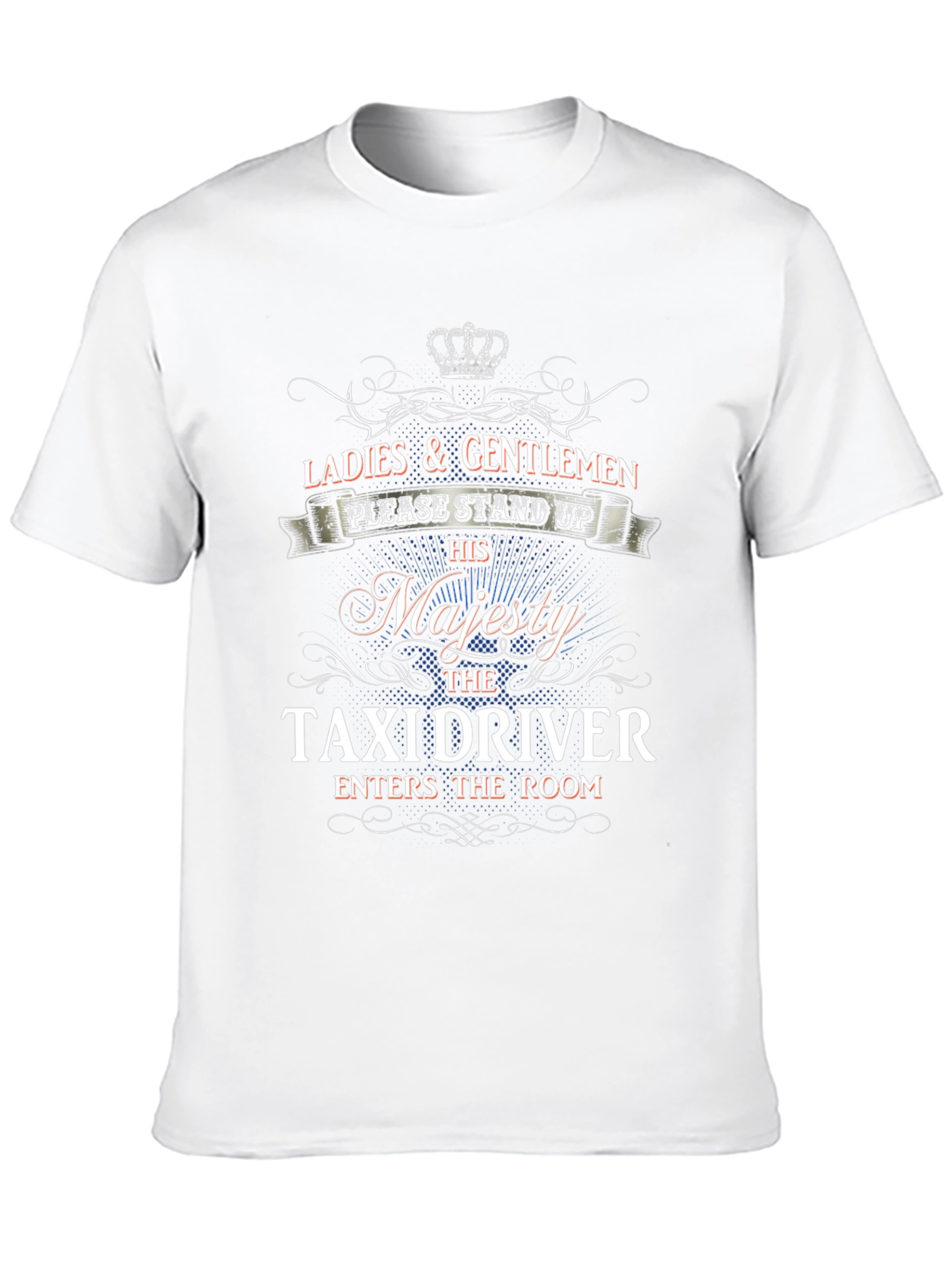 Majesty Taxi Driver Graphic T-Shirt