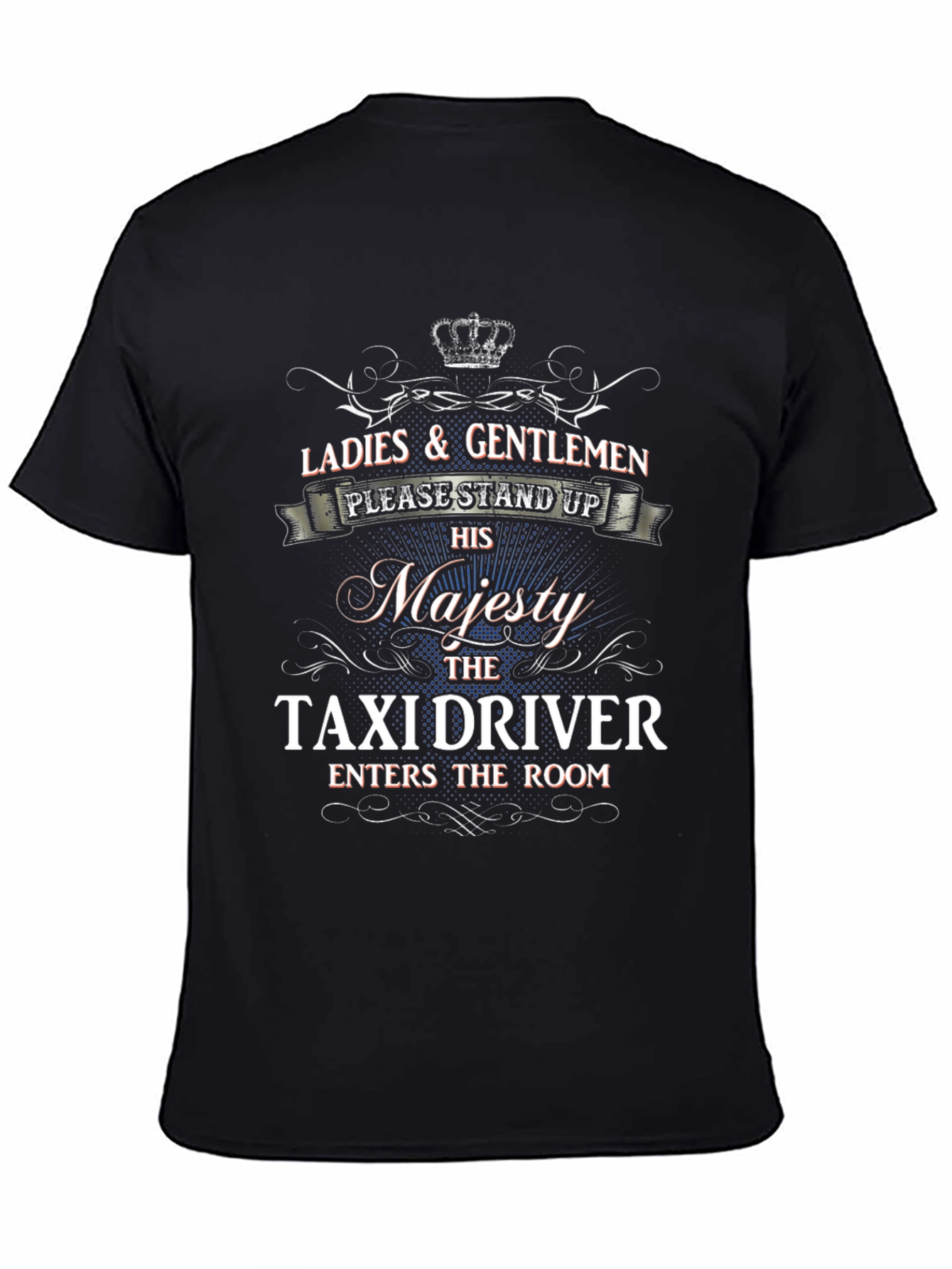 Majesty Taxi Driver Graphic T-Shirt