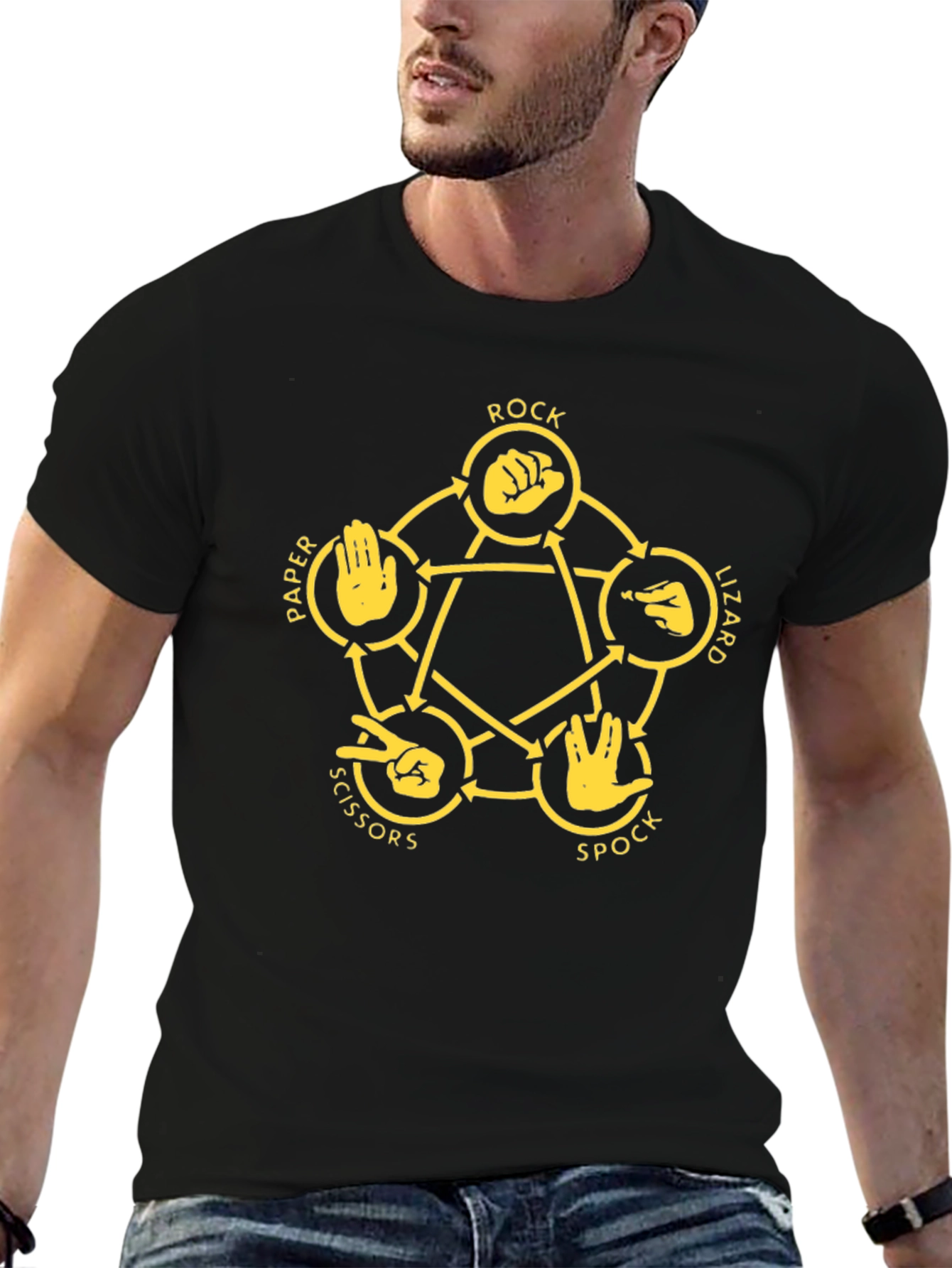 Rock Paper Scissors Lizard Spock T-Shirt