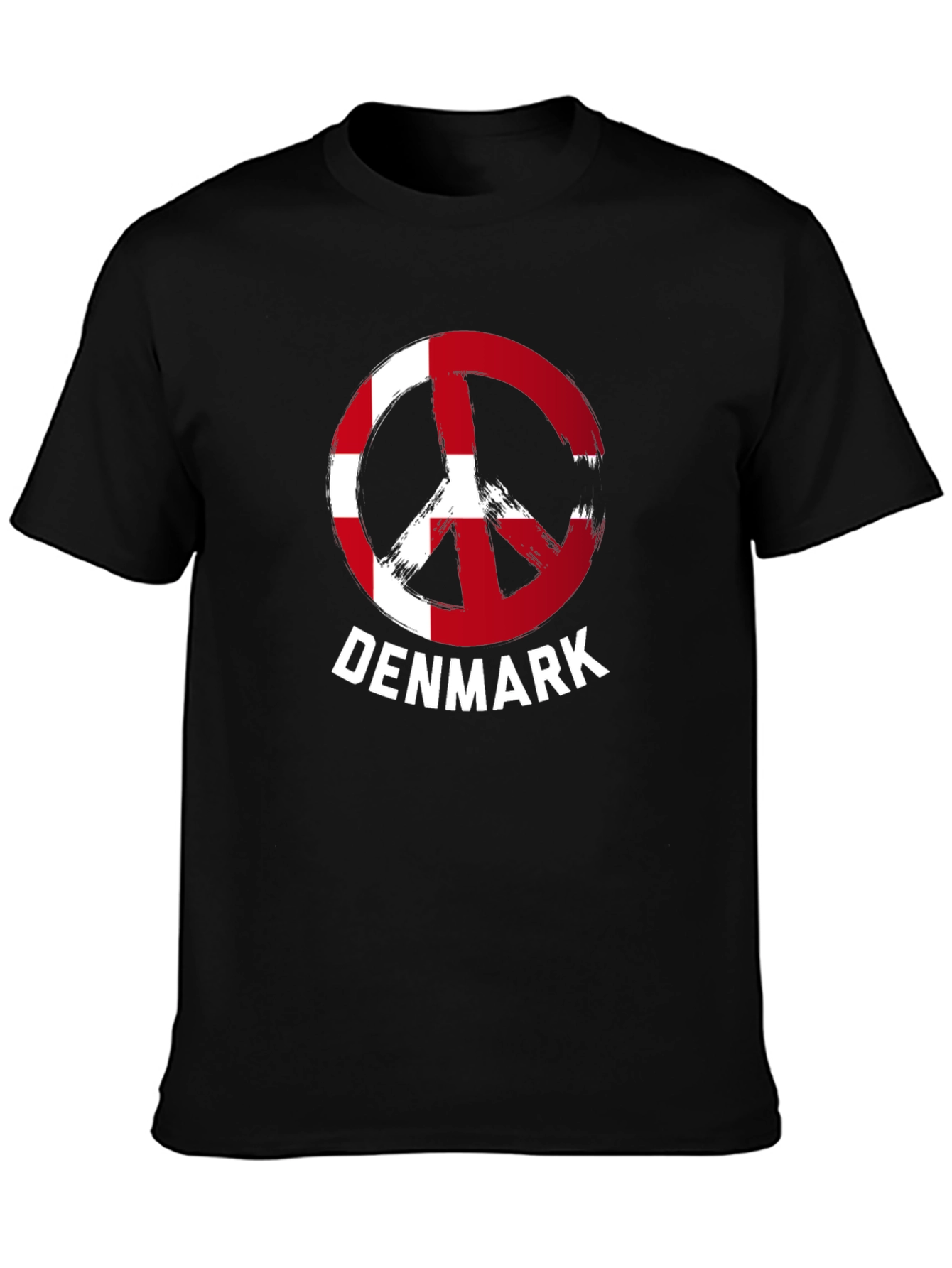 Denmark Peace Sign T-Shirt