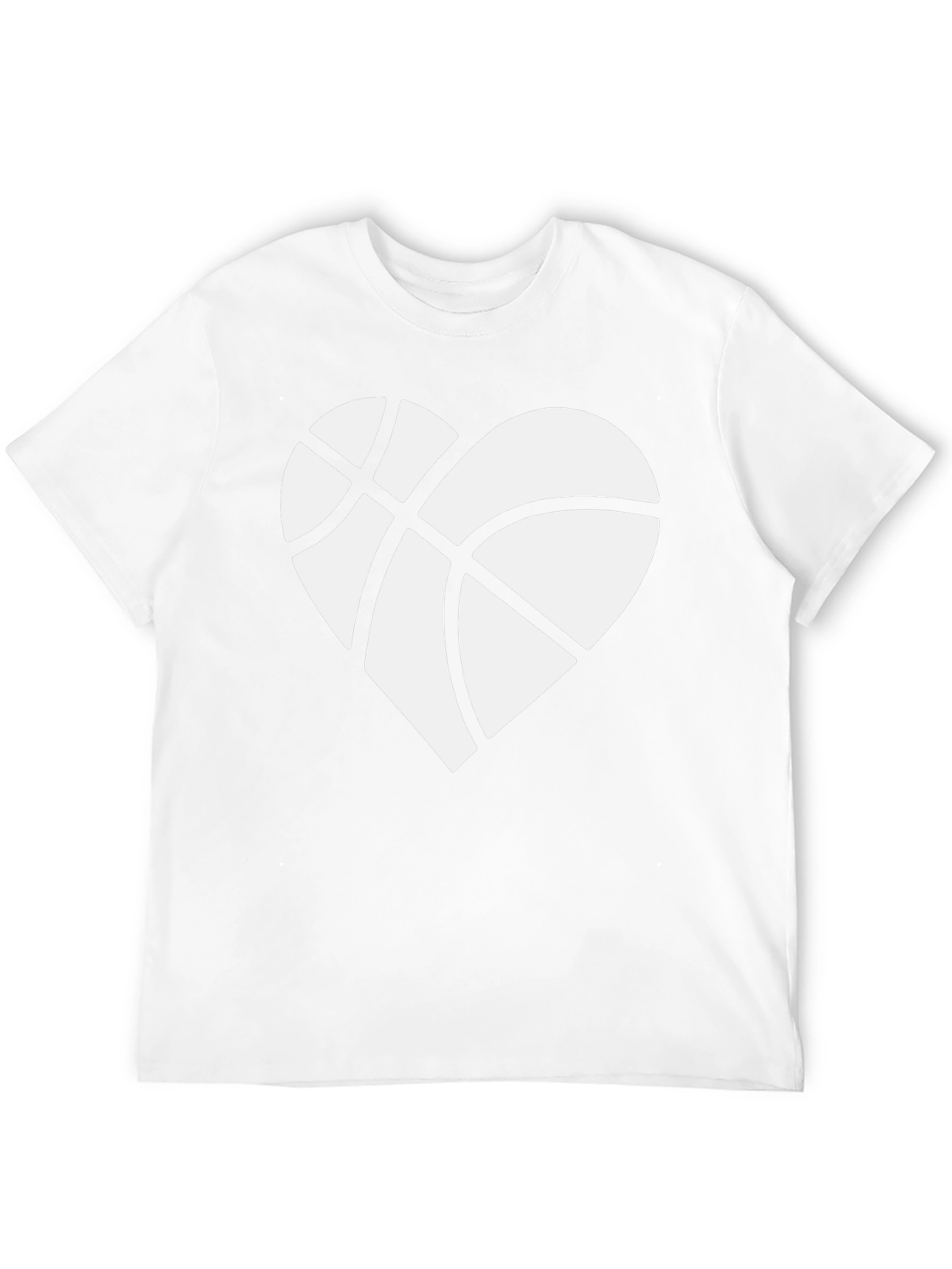 Basketball Heart Graphic Tee