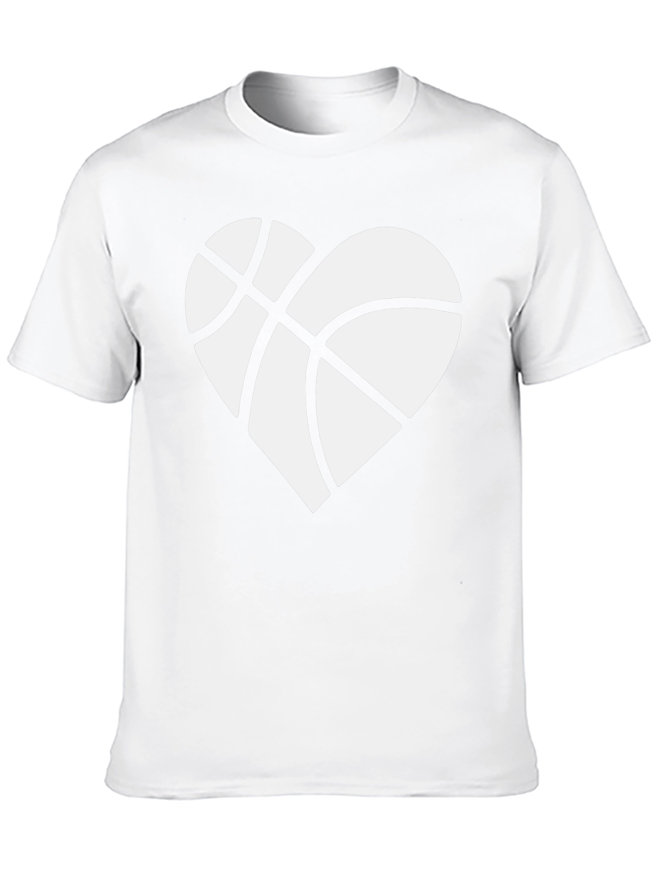 Basketball Heart Graphic Tee