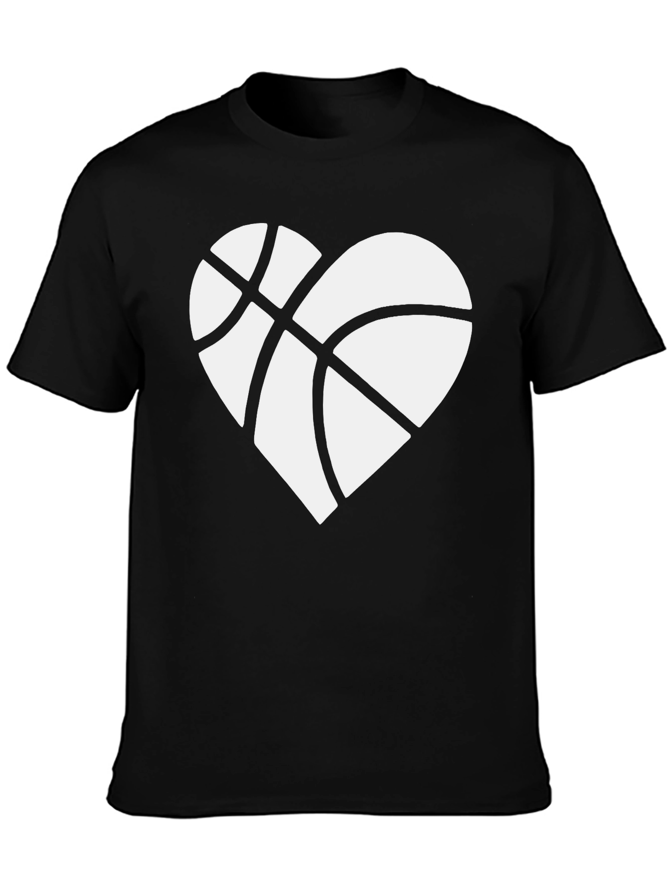 Basketball Heart Graphic Tee