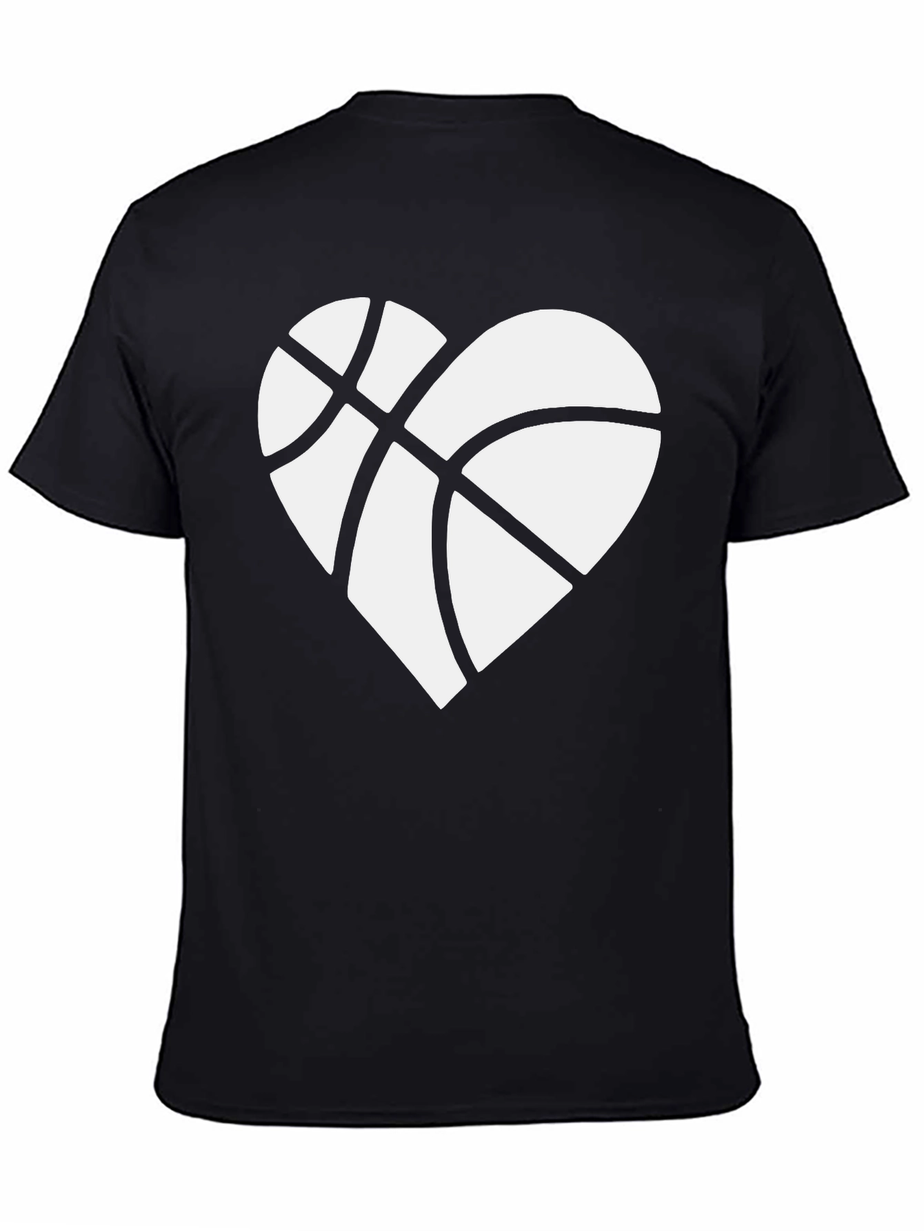 Basketball Heart Graphic Tee