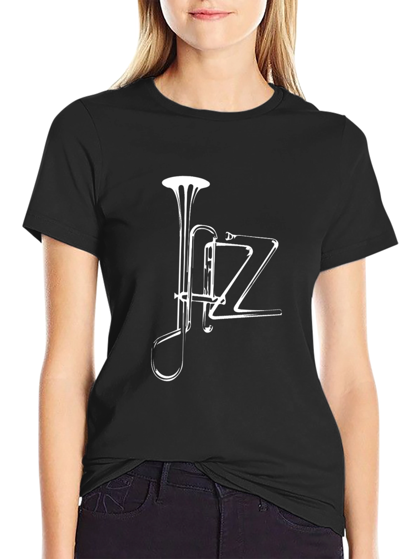 Jazz Trombone Graphic Tee