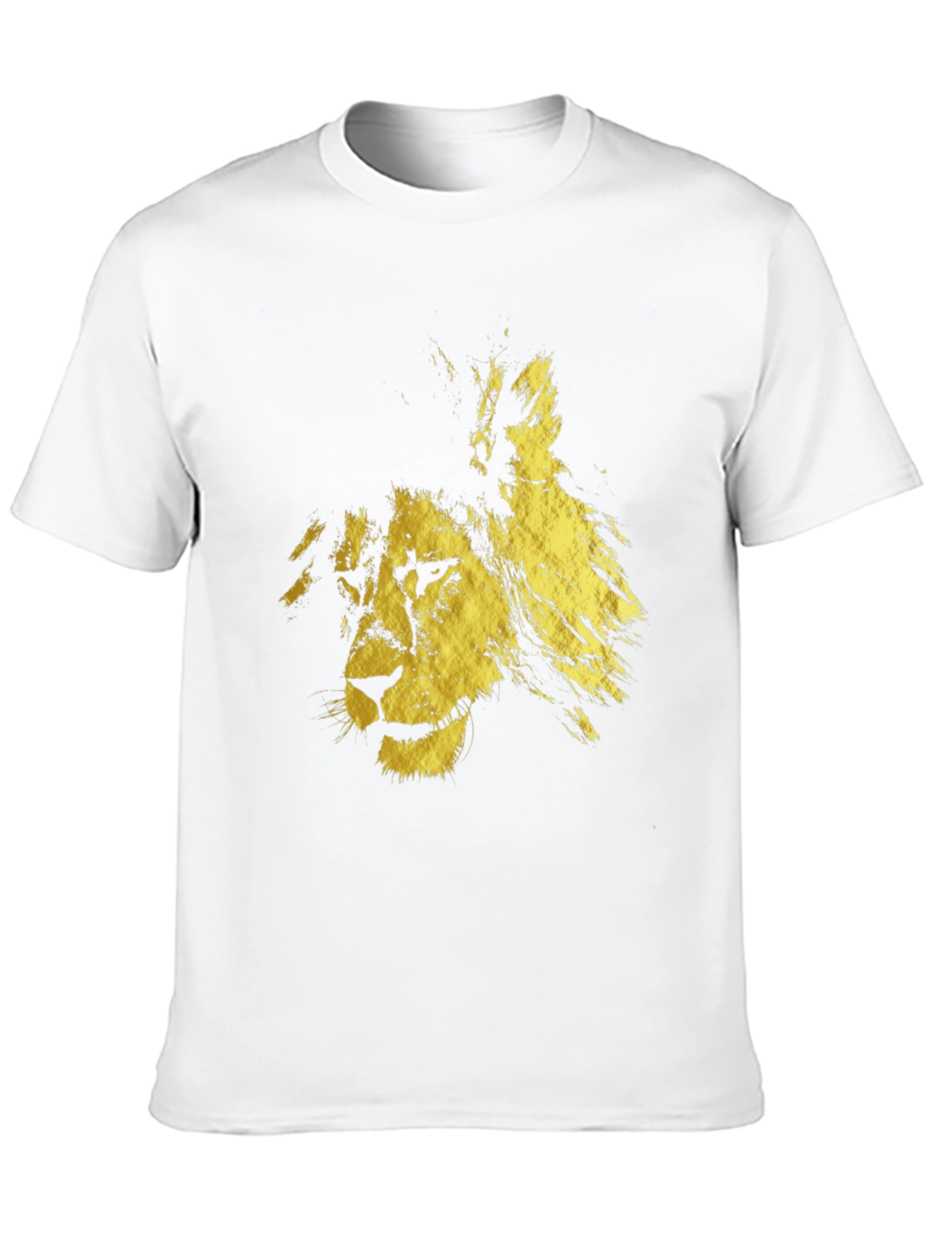 Black Lion Graphic Tee - Bold & Stylish