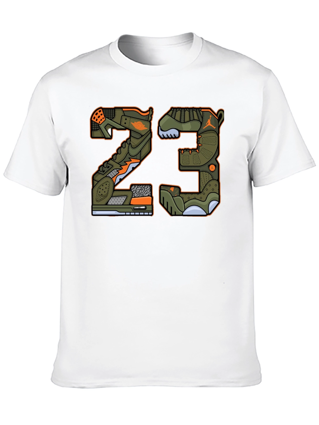 Sneaker Number Graphic Tee - Limited Edition Design