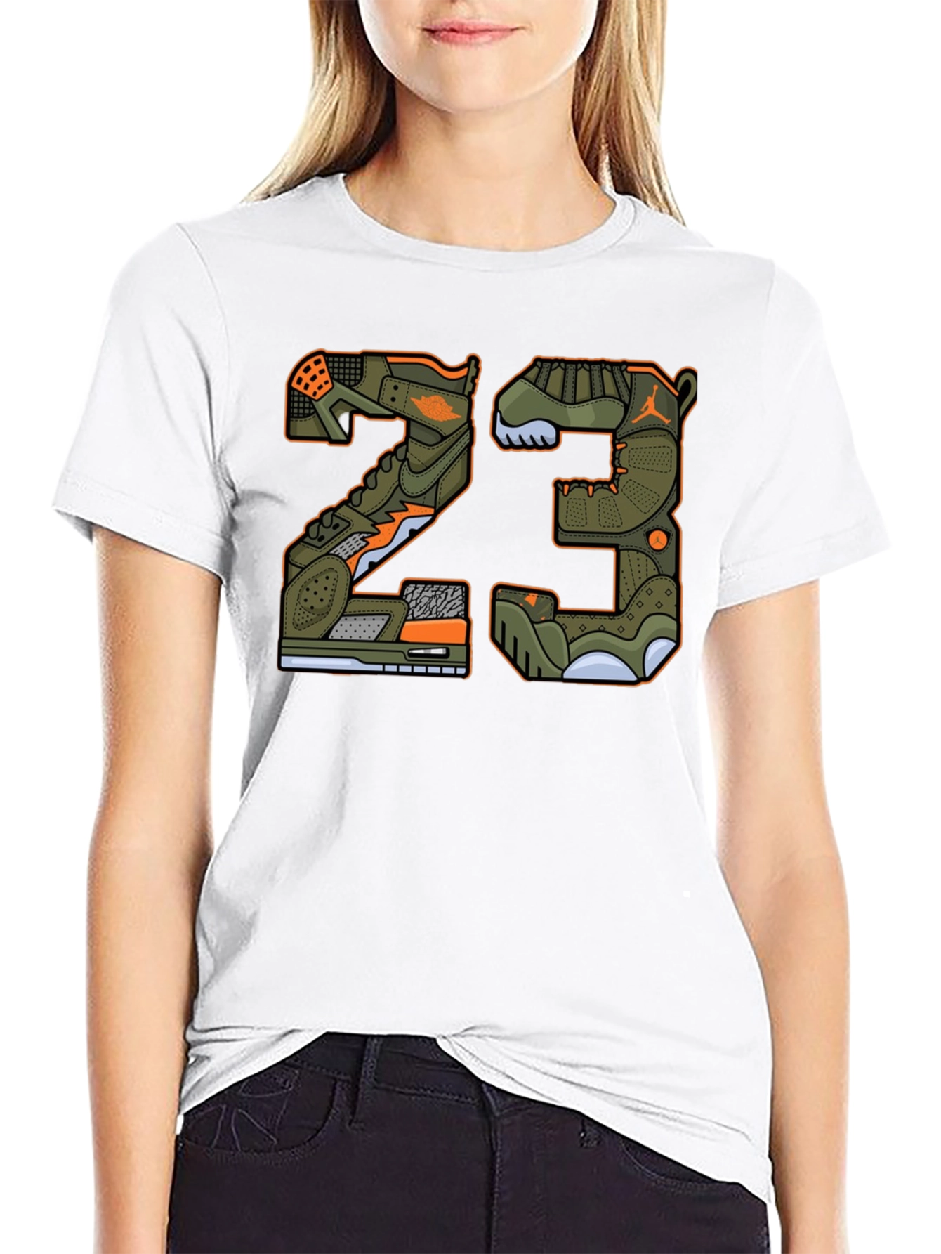 Sneaker Number Graphic Tee - Limited Edition Design