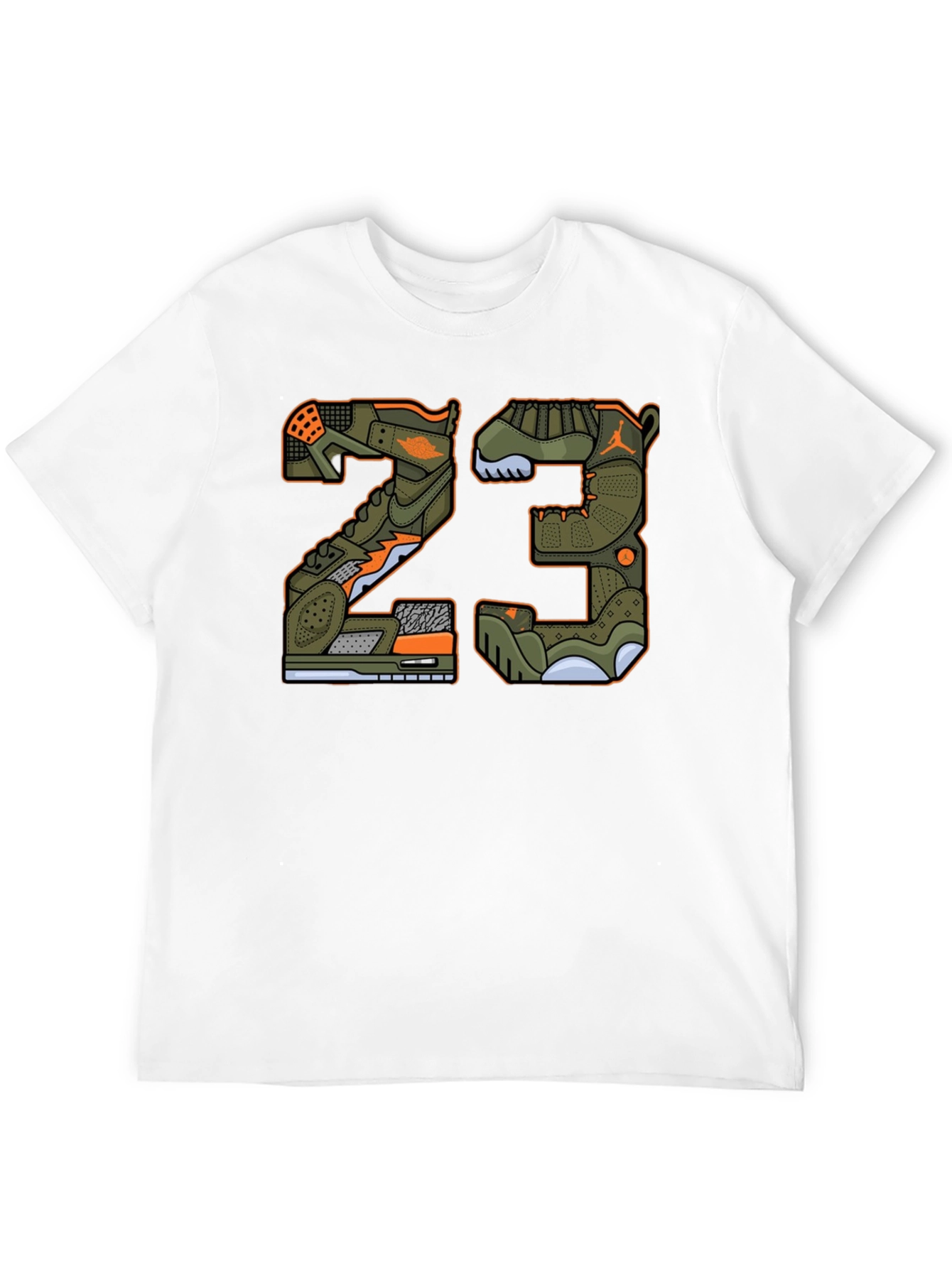 Sneaker Number Graphic Tee - Limited Edition Design