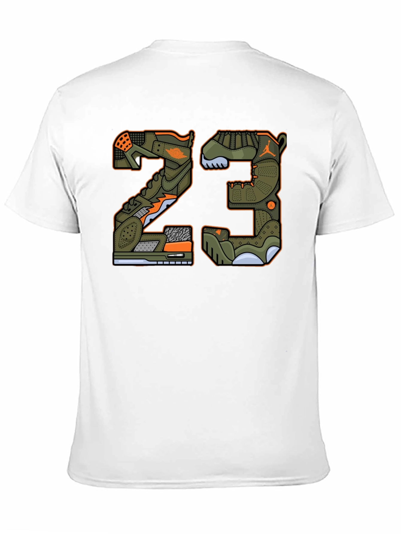 Sneaker Number Graphic Tee - Limited Edition Design