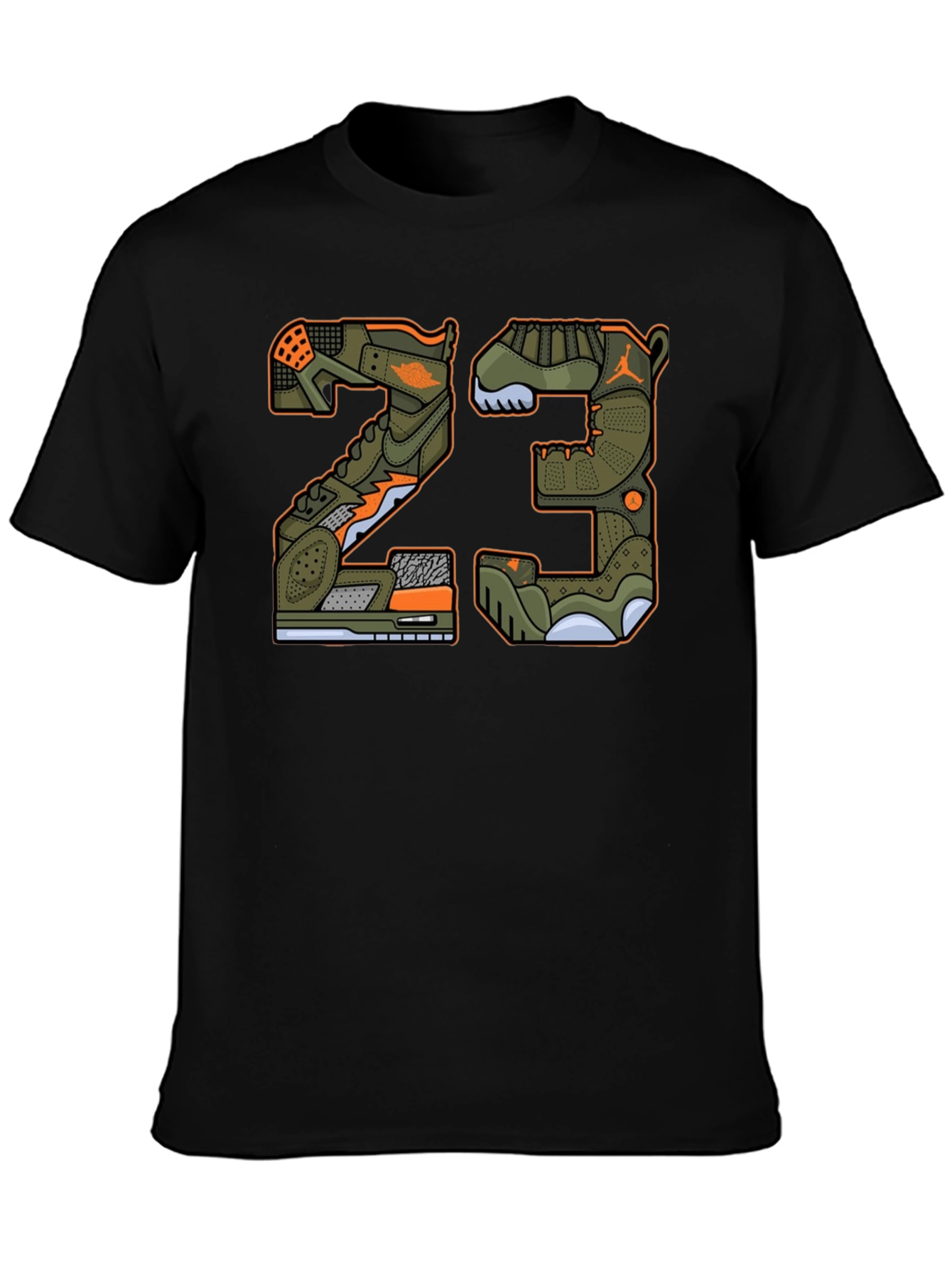 Sneaker Number Graphic Tee - Limited Edition Design