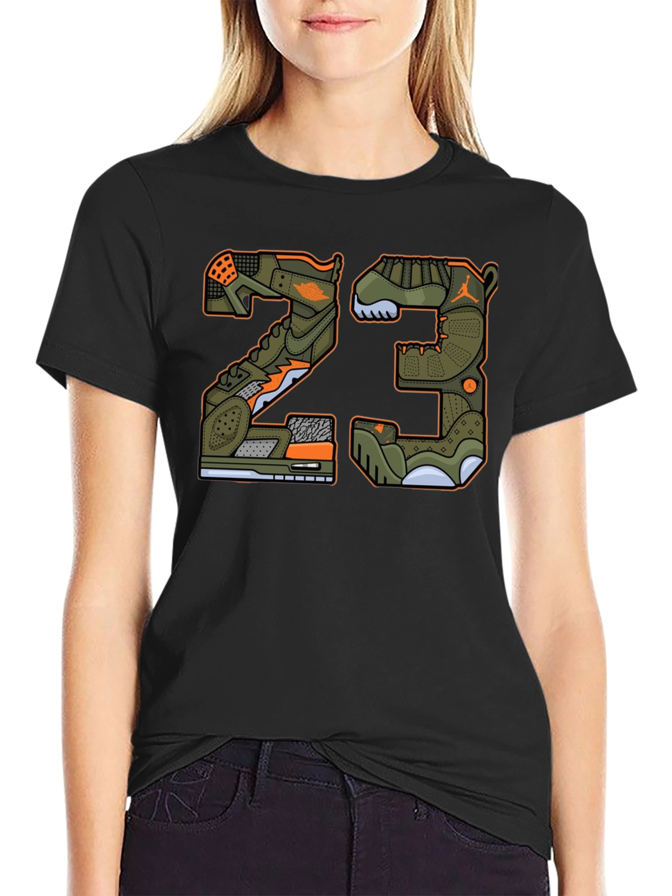 Sneaker Number Graphic Tee - Limited Edition Design
