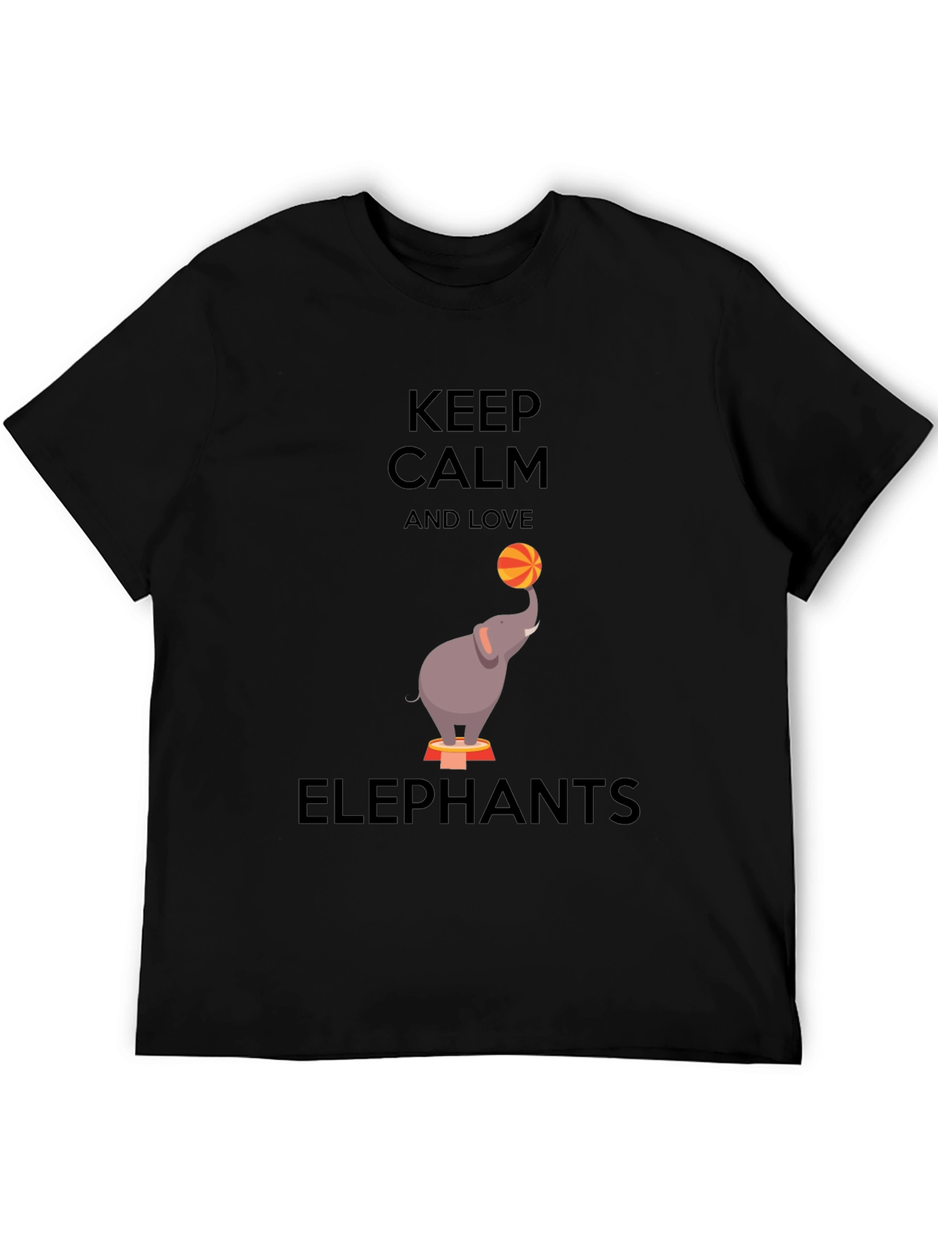Keep Calm Love Elephants T-Shirt