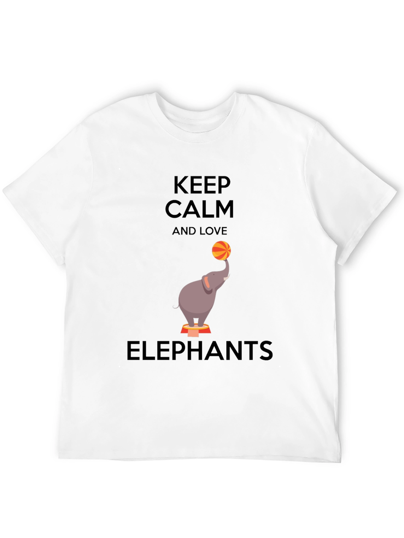 Keep Calm Love Elephants T-Shirt