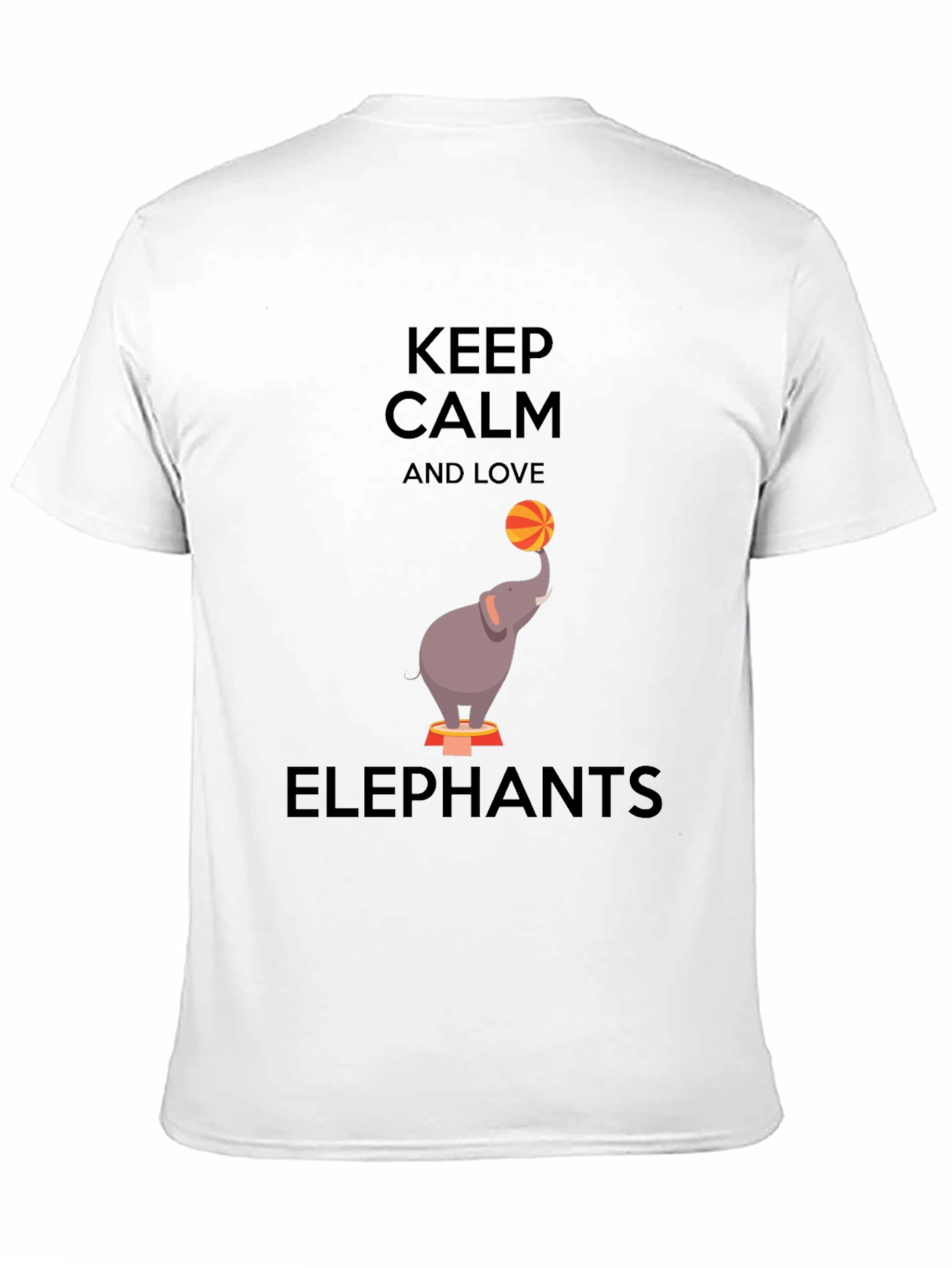 Keep Calm Love Elephants T-Shirt