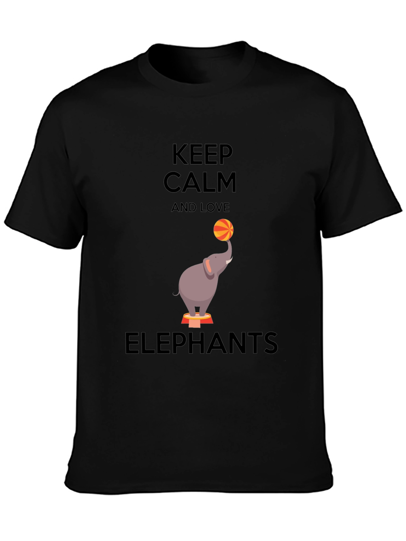 Keep Calm Love Elephants T-Shirt