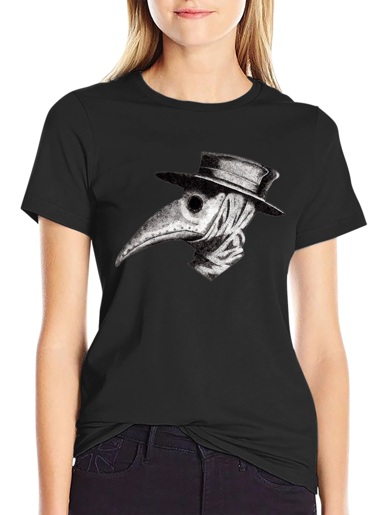 Plague Doctor T-Shirt - Unique Graphic Tee