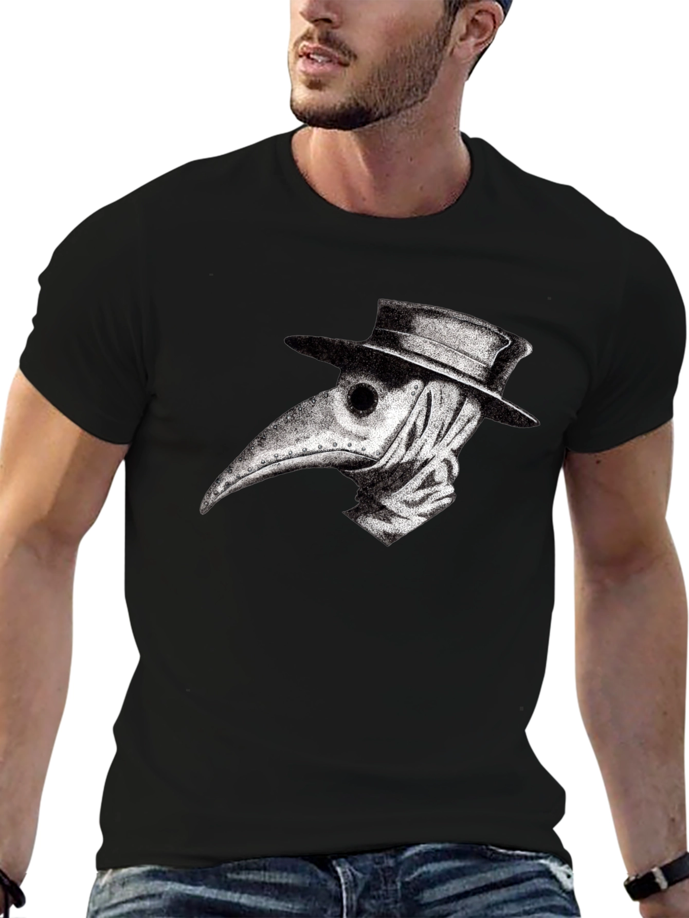 Plague Doctor T-Shirt - Unique Graphic Tee