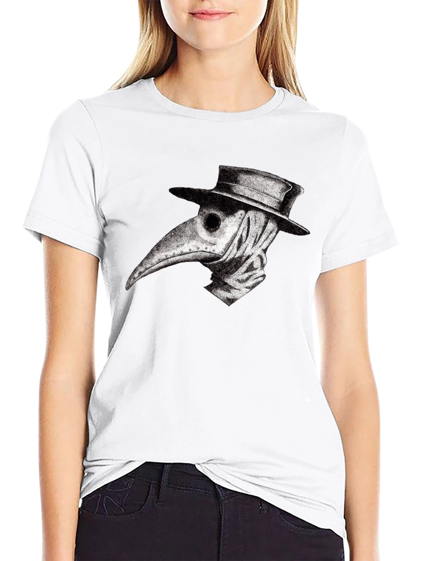 Plague Doctor T-Shirt - Unique Graphic Tee
