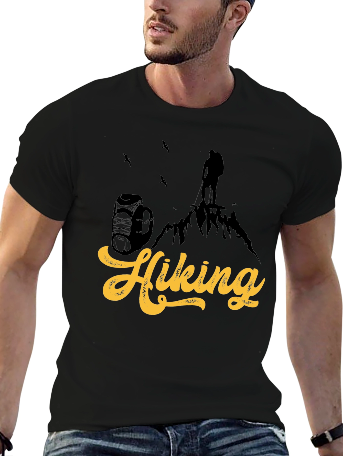 Hiking Graphic Tee - Adventure Awaits!